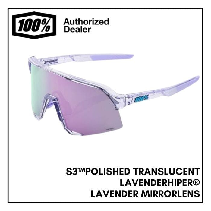 100% サングラス S3 - S3® - Polished Translucent Lavender
