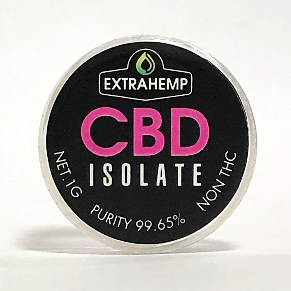 CBDアイソレートパウダー1.0G PURE 99.65% ISOLATE | EXTRAHEMP CBD