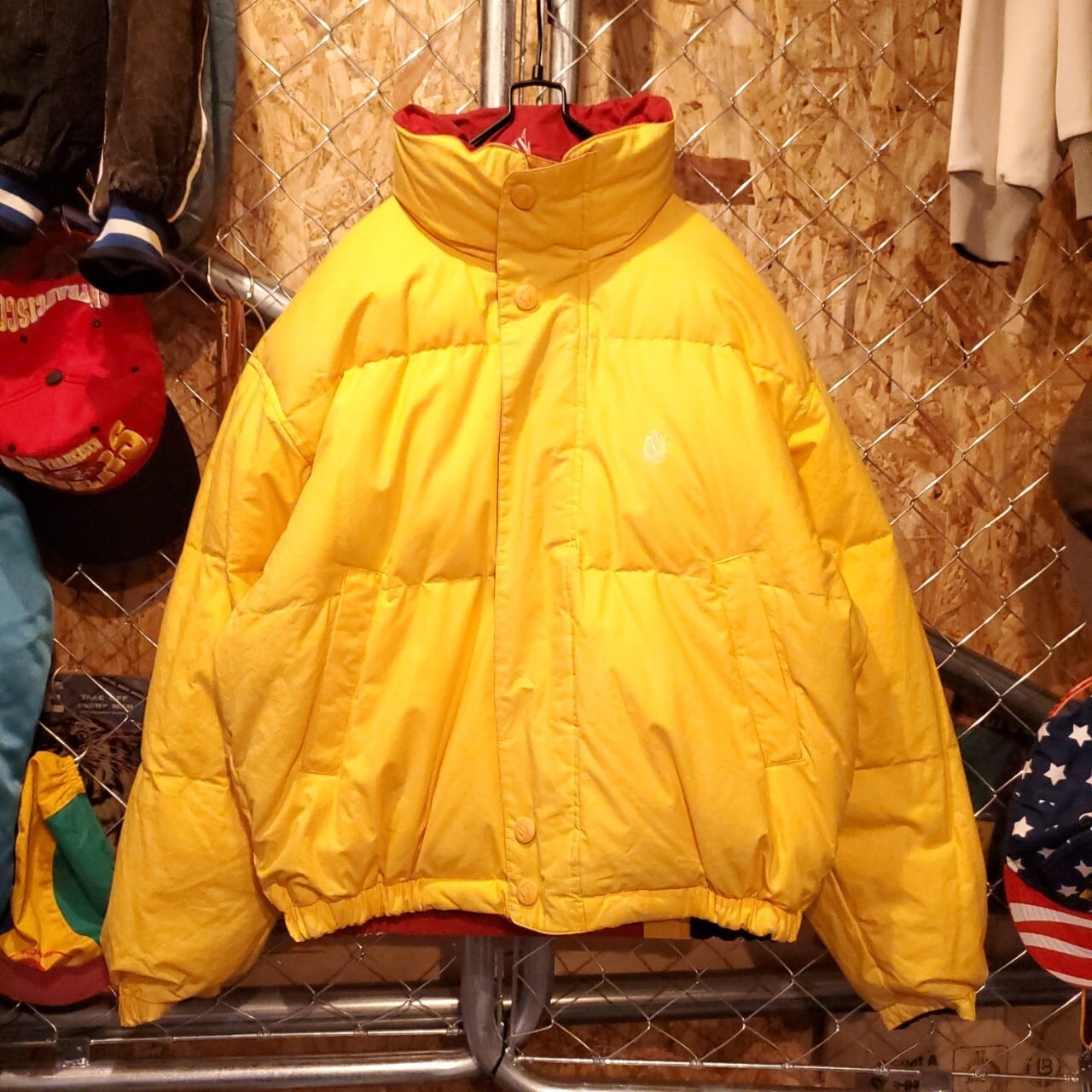 NAUTICA ノーティカ 90s ヴィンテージ リバーシブル ダウンジャケット