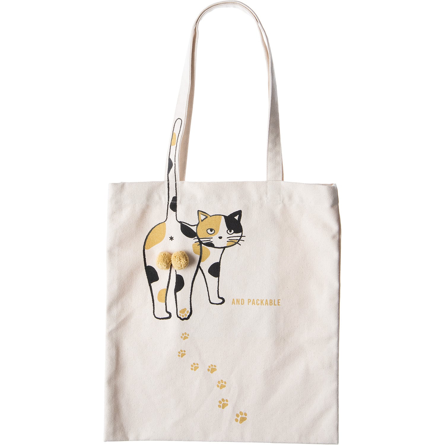 トートバッグ ニャンタマ カリコ NT (4573619380260) | AND PACKABLE