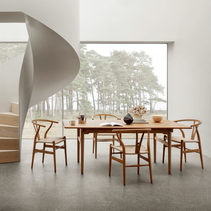 生産終了】CH24 Yチェア チーク ナチュラル ペーパーコード