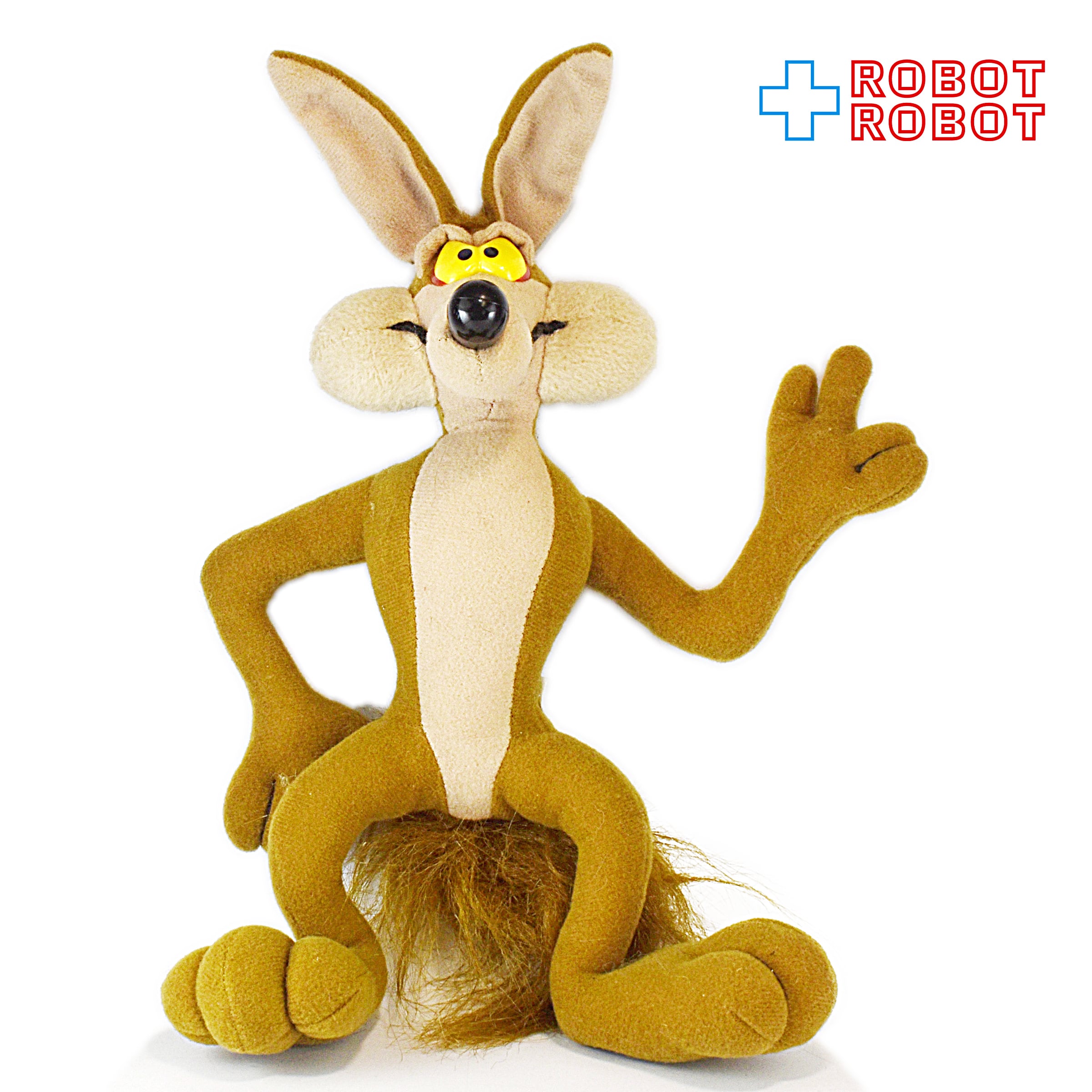 ワイリーコヨーテ ぬいぐるみ タグ付き ワイリー・コヨーテ ぬいぐるみ