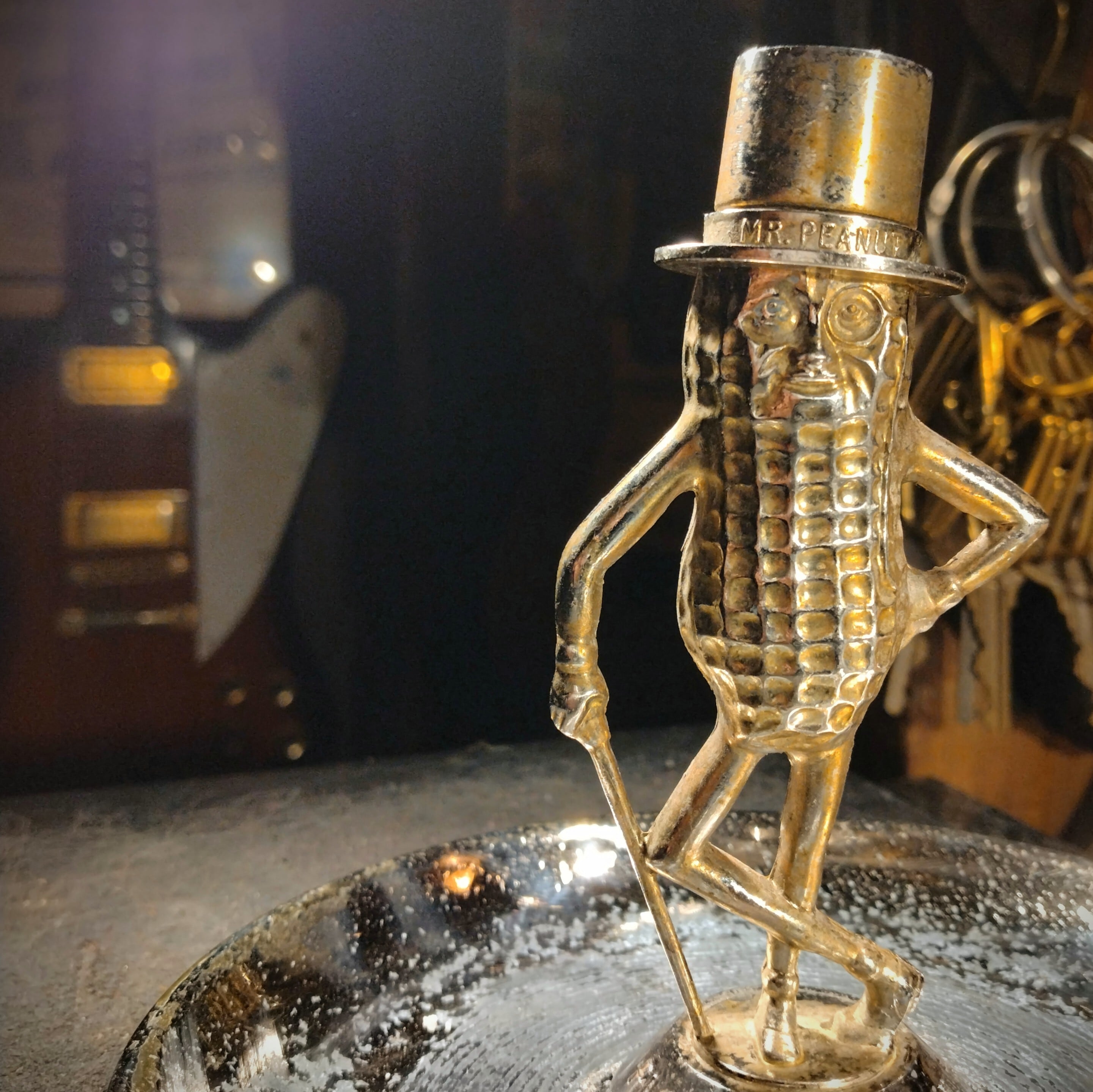 ミスターピーナッツ ビンテージ 灰皿 トレイ プランター社