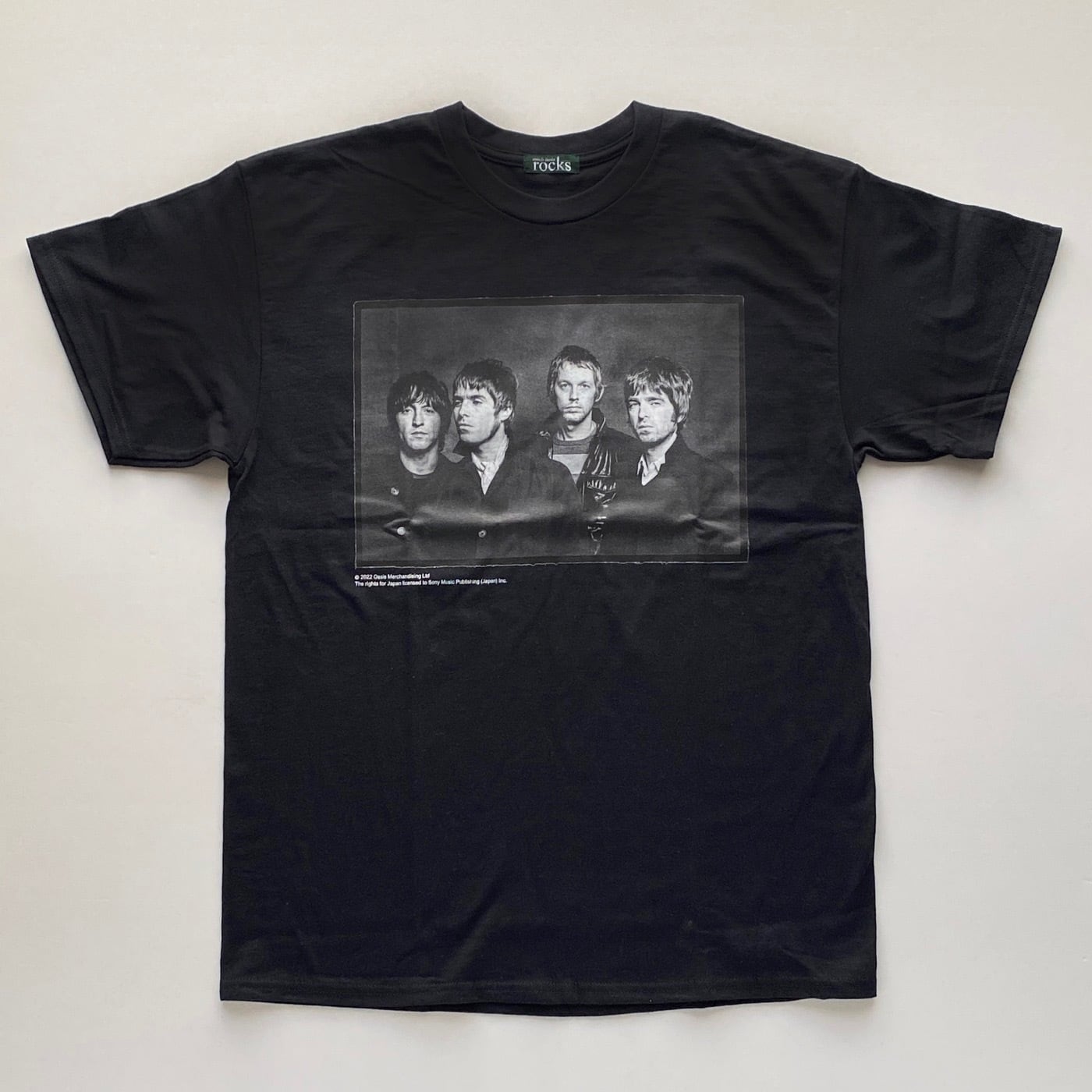 オアシス Tシャツ(黒) L・XLサイズ | mitch_ikeda