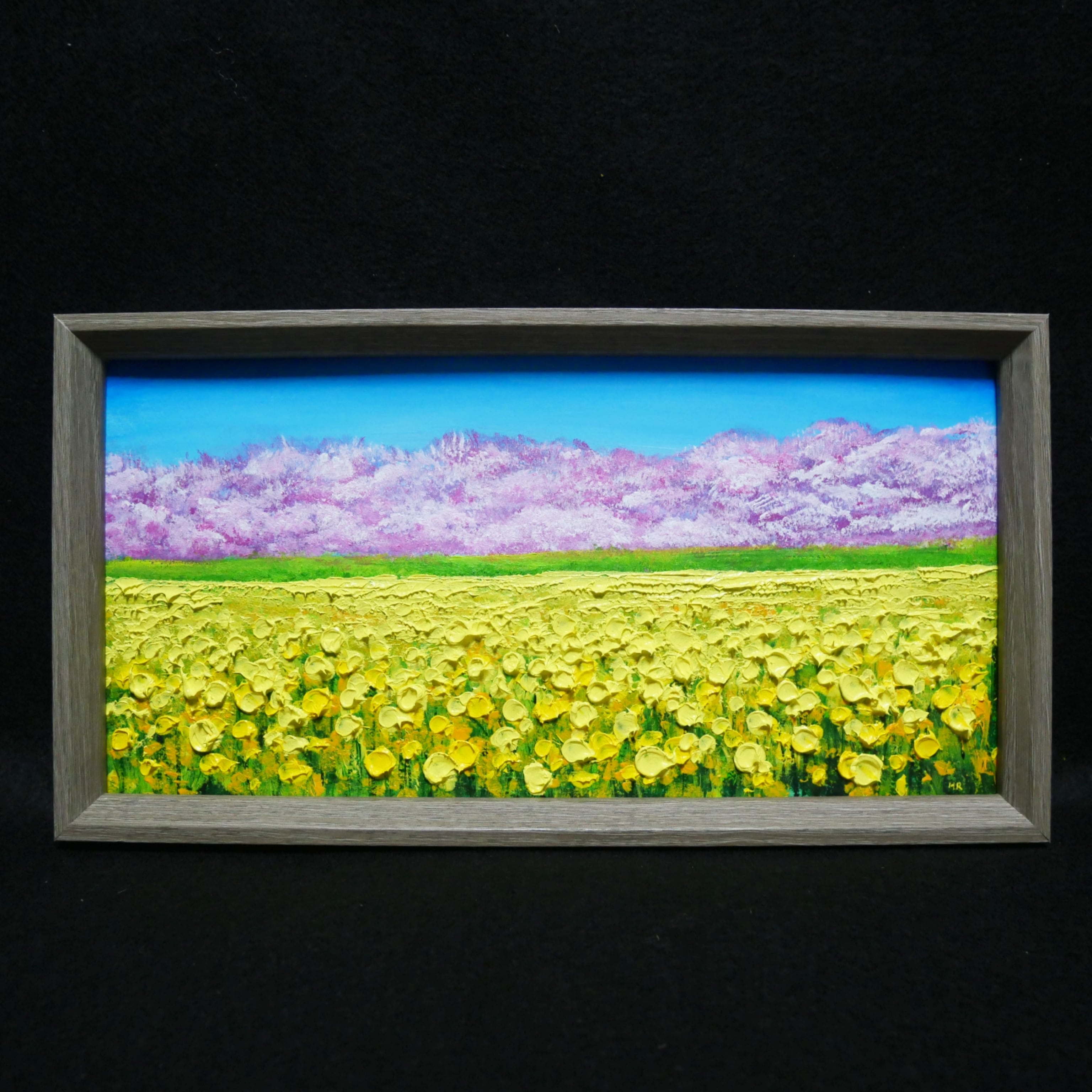 自作絵画 長閑な午後 油彩画 自作絵画 長閑な午後 油彩画 自作絵画