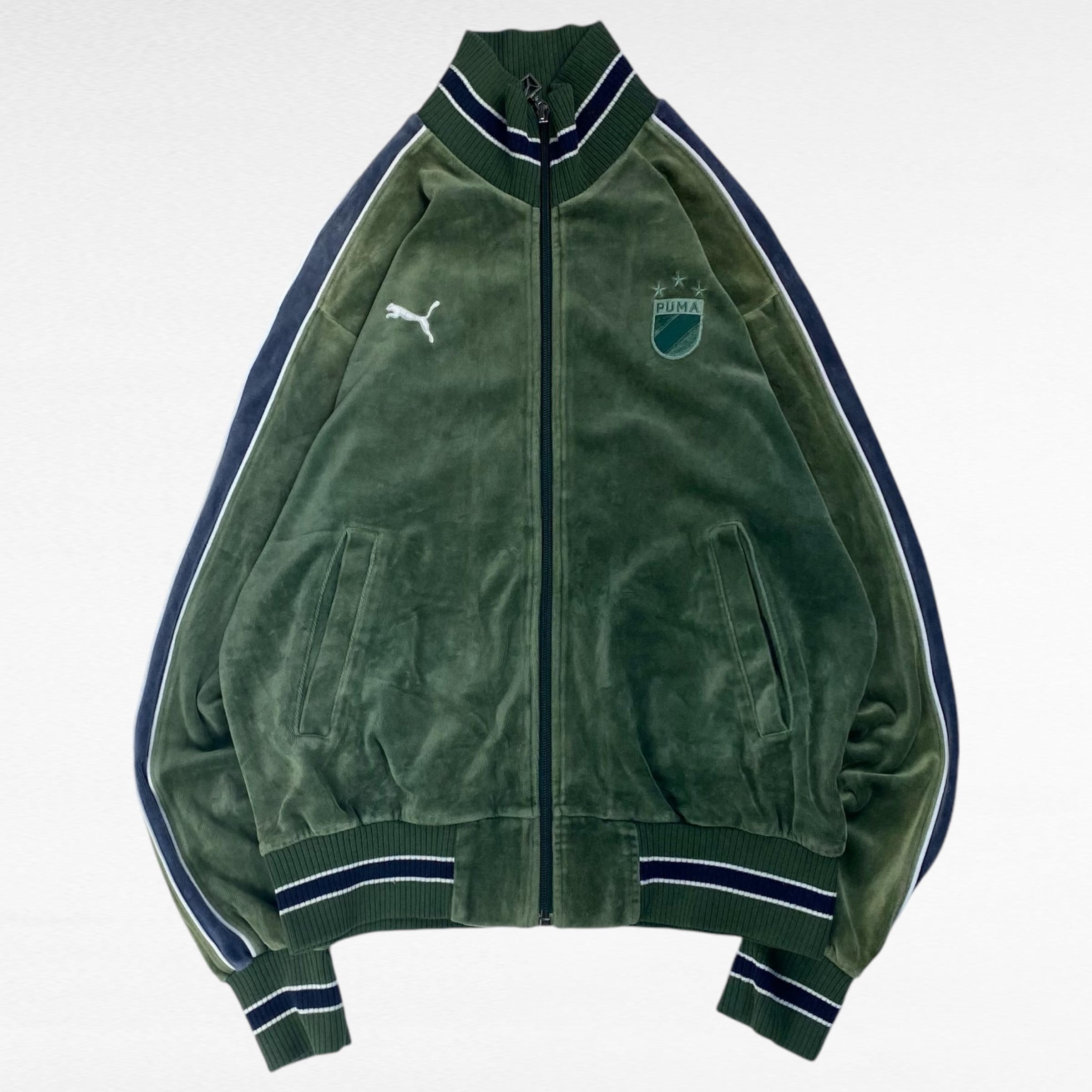 USED プーマ ベロアトラックジャケット ジャージ M相当 | 古着屋dp