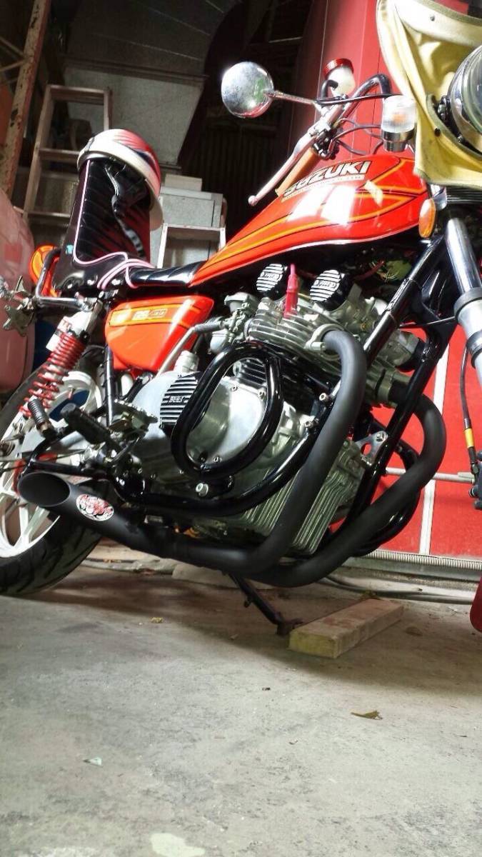 GS400/GSX400E/ザリ/ゴキ SUZUKI 猪管シリーズ イノカン3 メガ