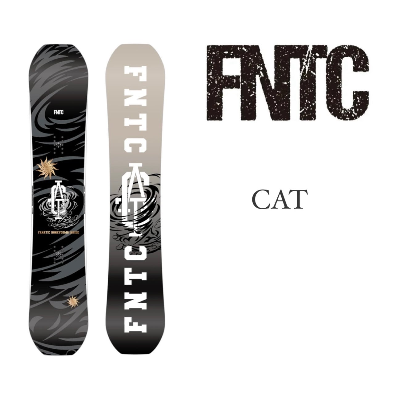 24-25モデル . FNTC . 『 CAT 』. Black . エフエヌティーシー