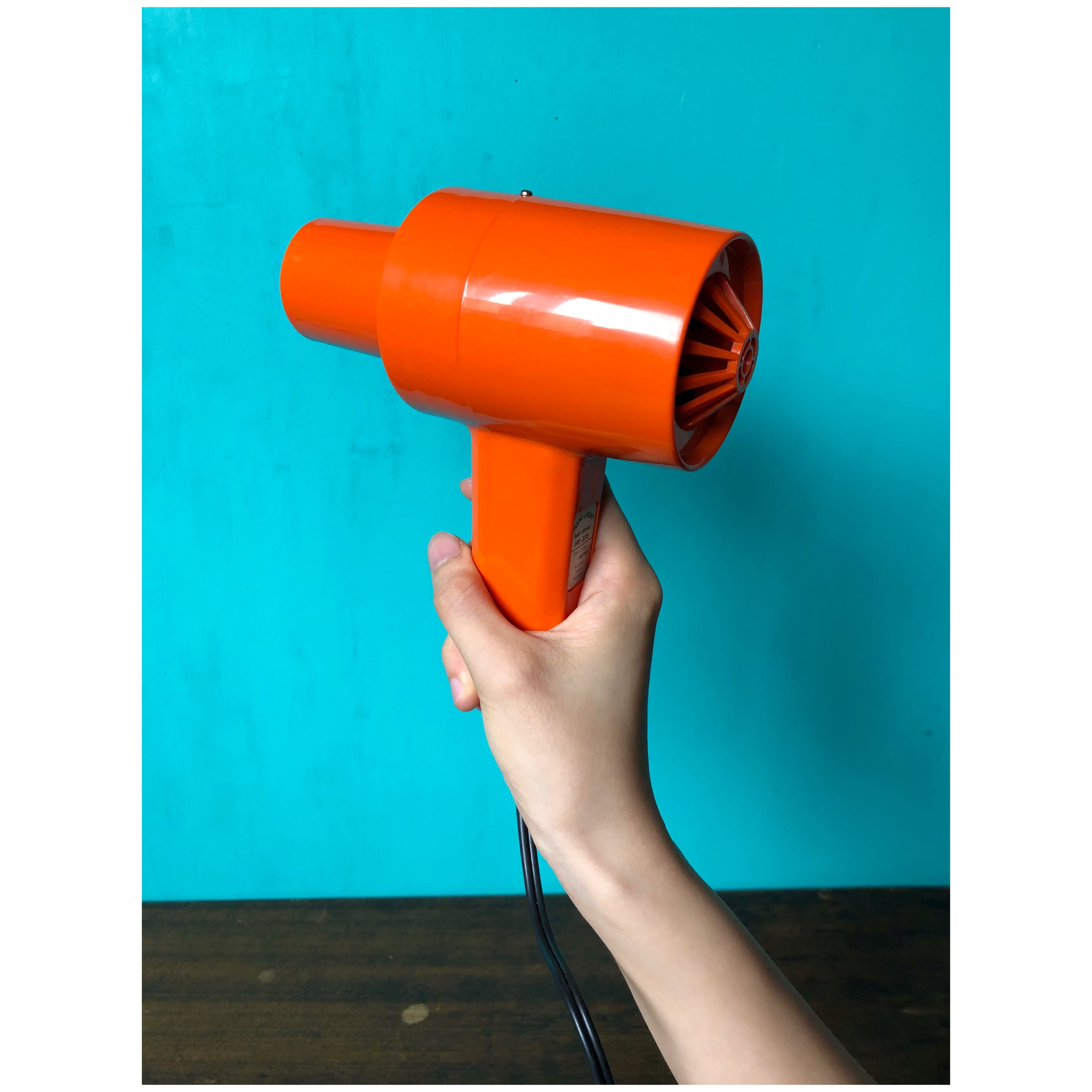 昭和レトロ レトロポップ ホープライト 古い ヘアドライヤー HS-235