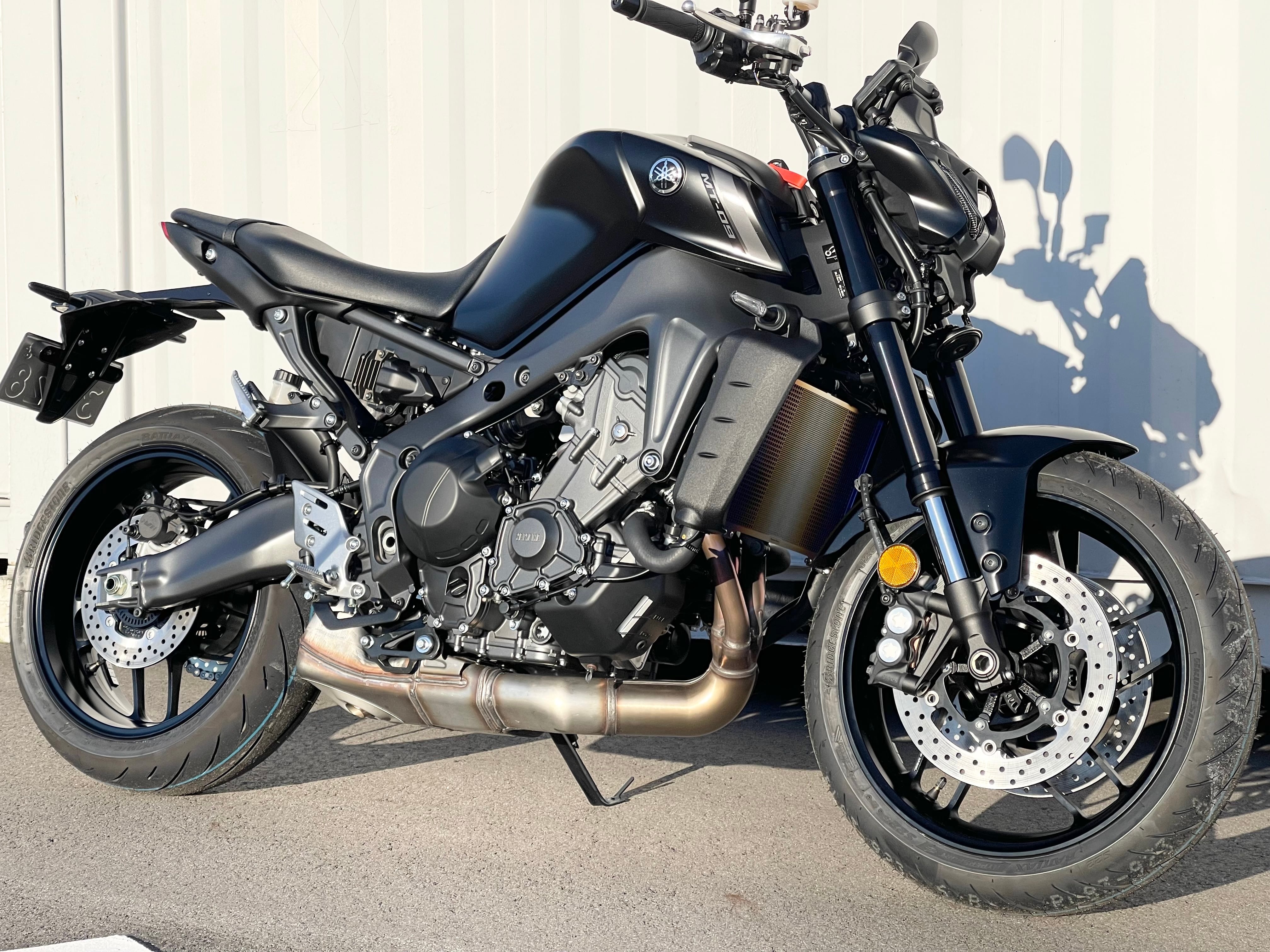 チタン ラジエターコアガード for YAMAHA MT09(2021-) ,XSR900(2022