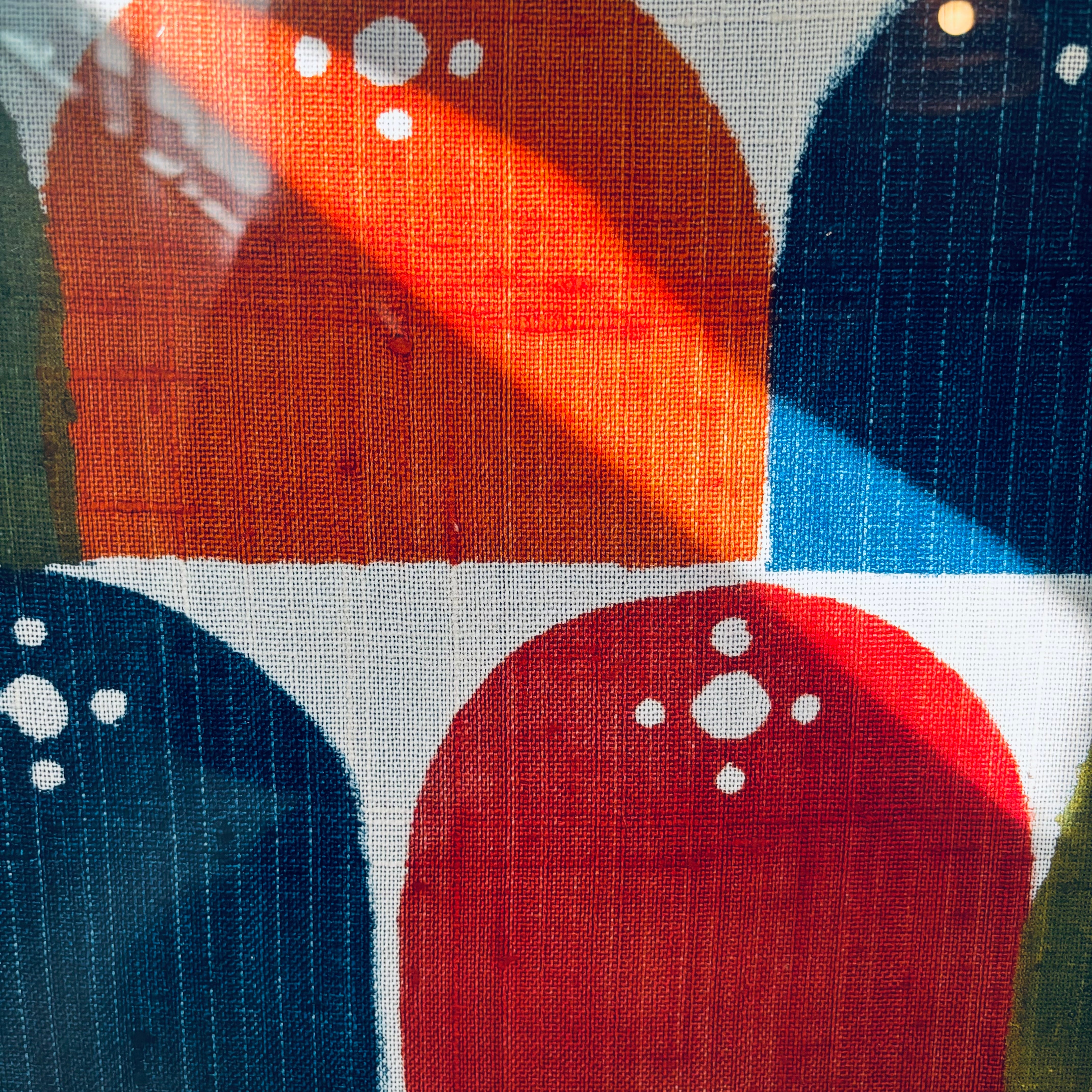 額装付き 柚木沙弥郎 日本民藝館 「型染爪文帯地」限定ポスター | 東京