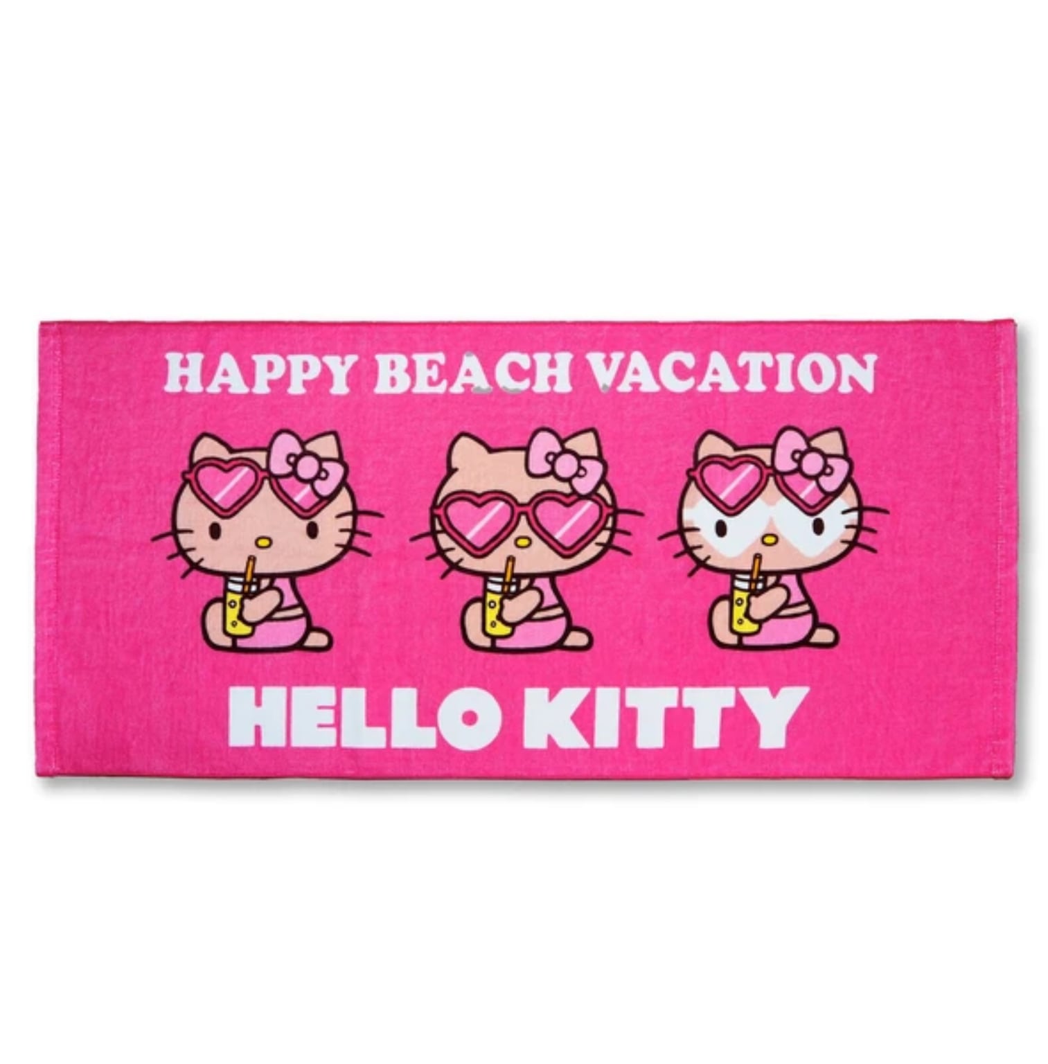 希少レア ハローキティ 日焼けキティ ボード フェイスタオル 2002