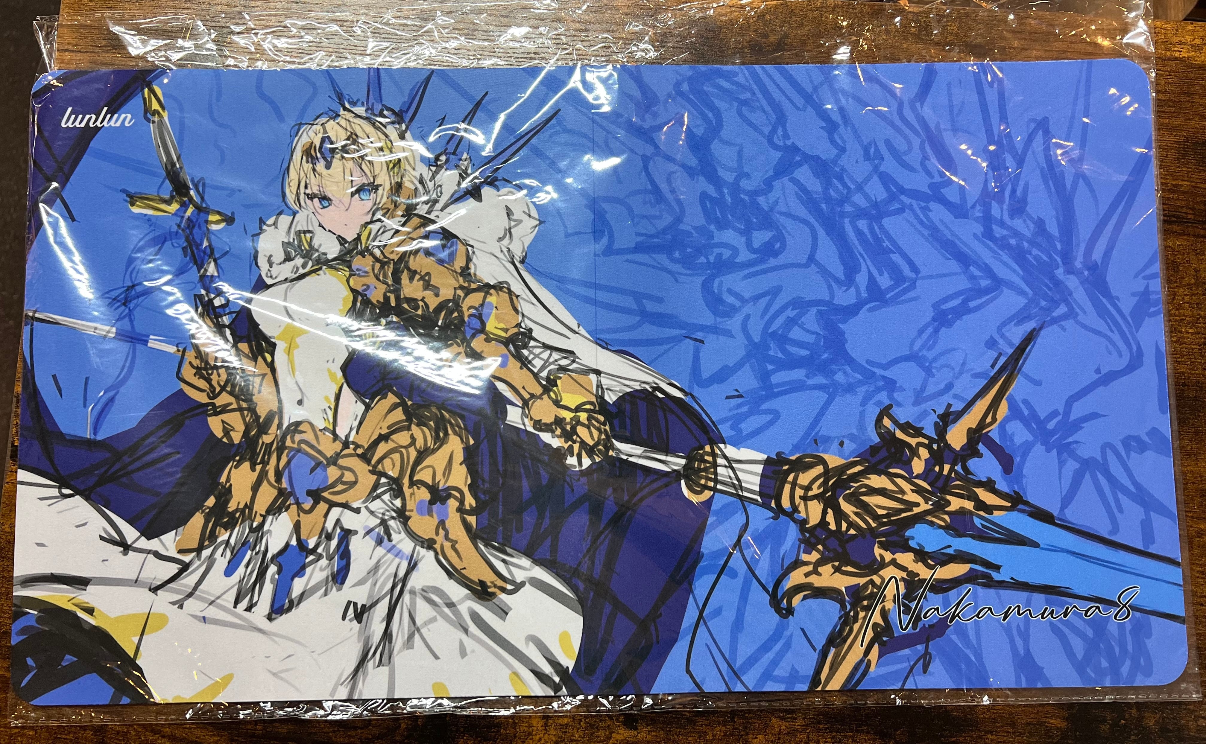 ☆中村エイト先生☆描き下ろしラフ画☆先行販売☆プレイマット | のTONARI