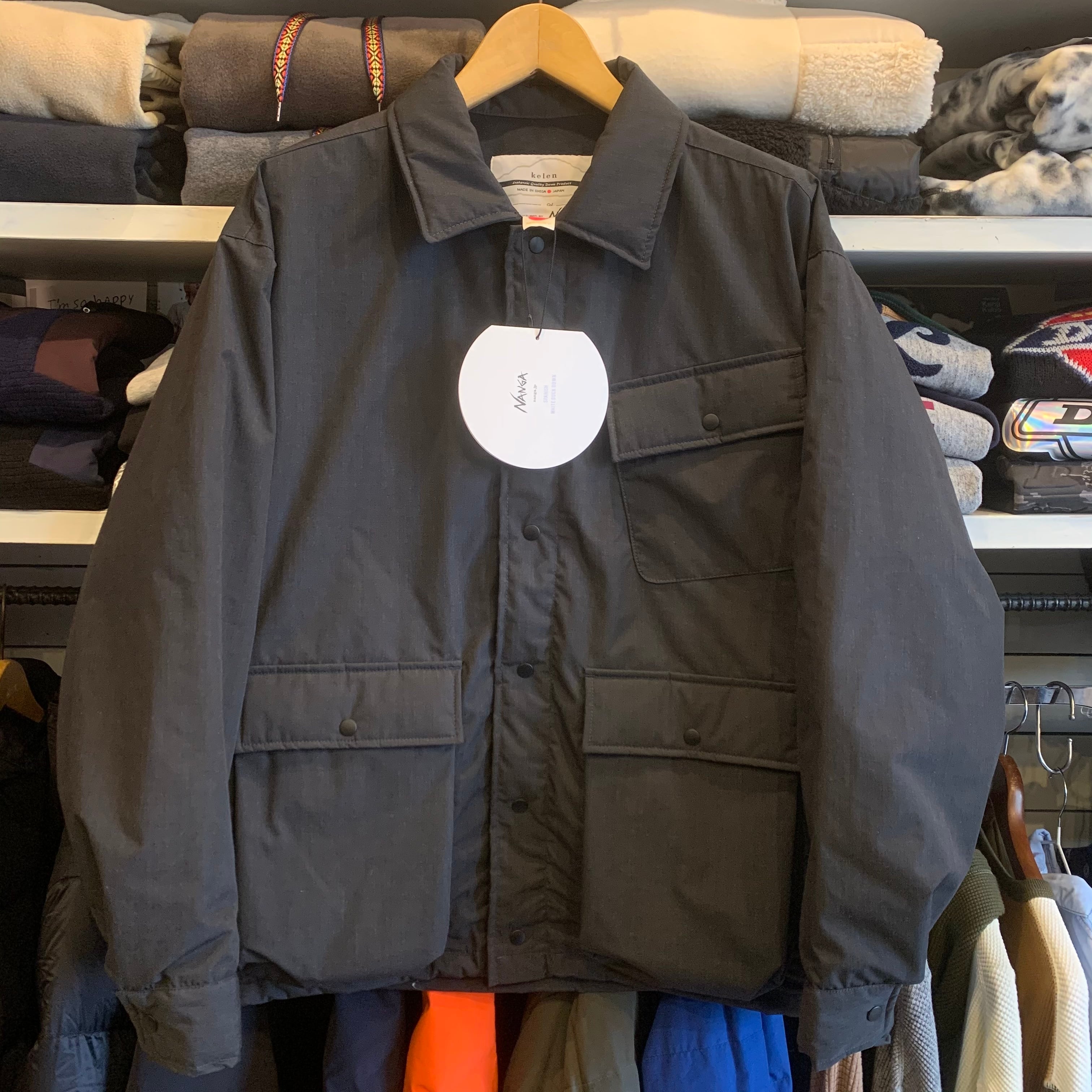 kelen × NANGA TAKIBIファブリック ハンティングジャケット ”SOYUZ