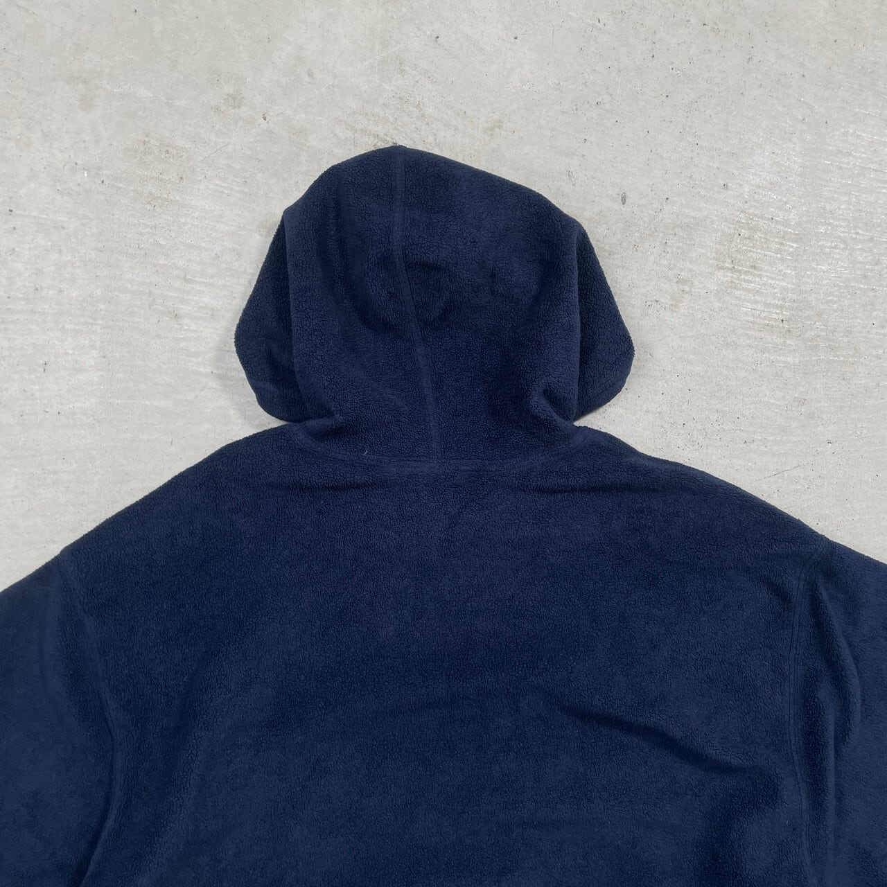 00年代 NIKE ナイキ フリースパーカー センタースウォッシュ ロゴ刺繍