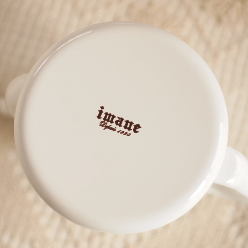 イマン ダイアナローズ ホーロー コーヒーポット アンティーク調