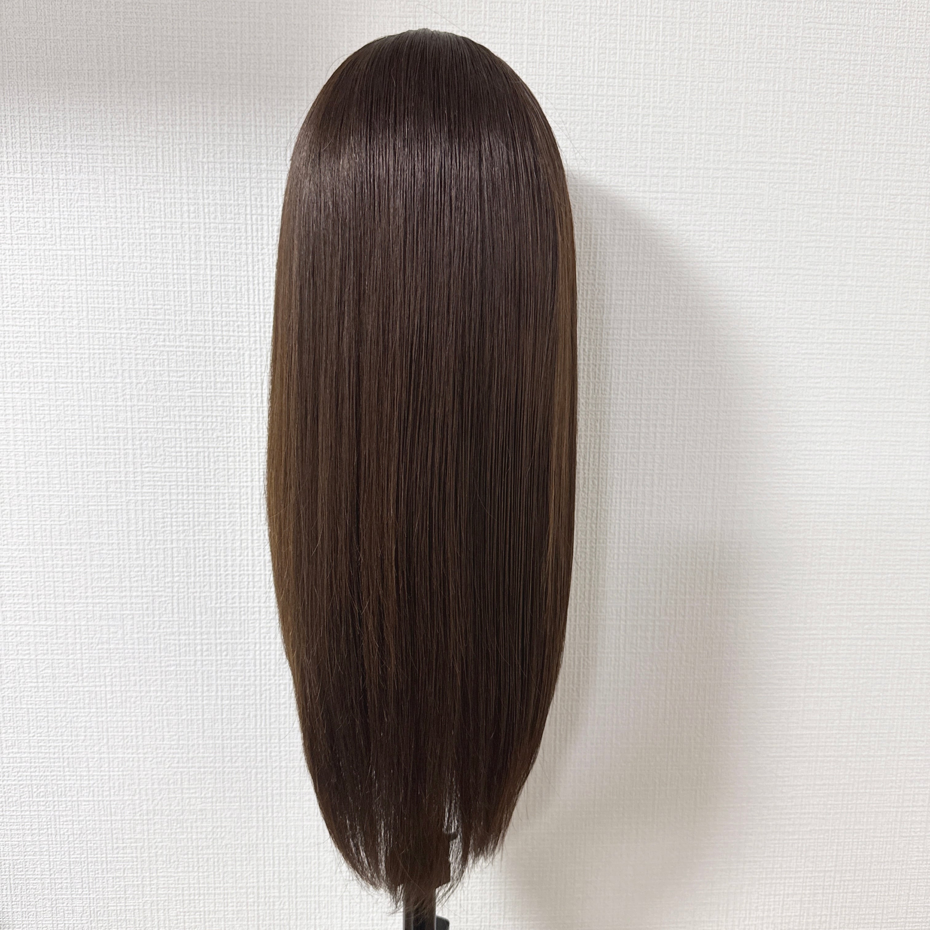 3DウィッグPlus 未カット 50cm ナチュラルブラウン系 百合子ウィッグ