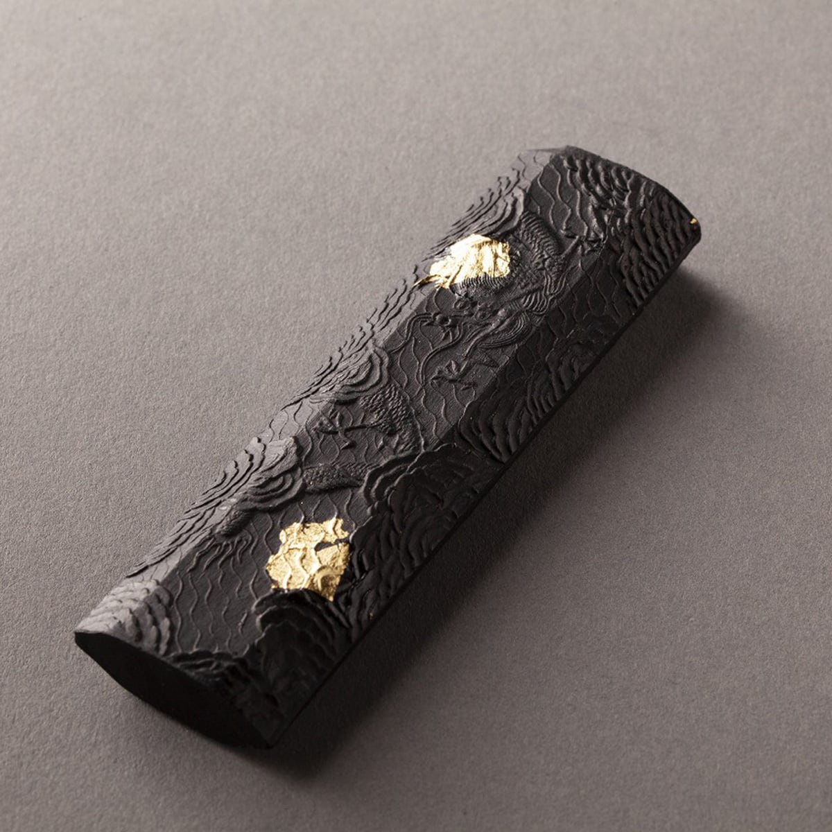 奈良墨: 錦光園製造 煤違いセット 】 菜種油煙+胡麻油煙＋紀州松煙