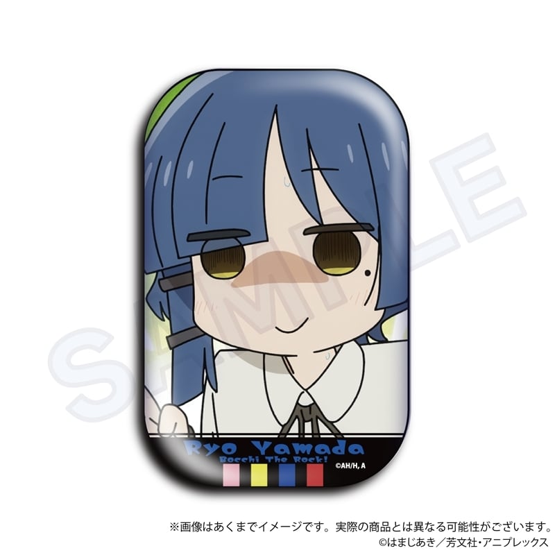 ぼっち・ざ・ろっく！」コレクションスクエア缶バッジ 山田リョウ