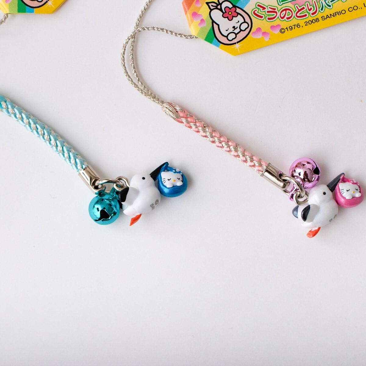 但馬限定♪コウノトリキティストラップ/こうのとりキティ (Tajima