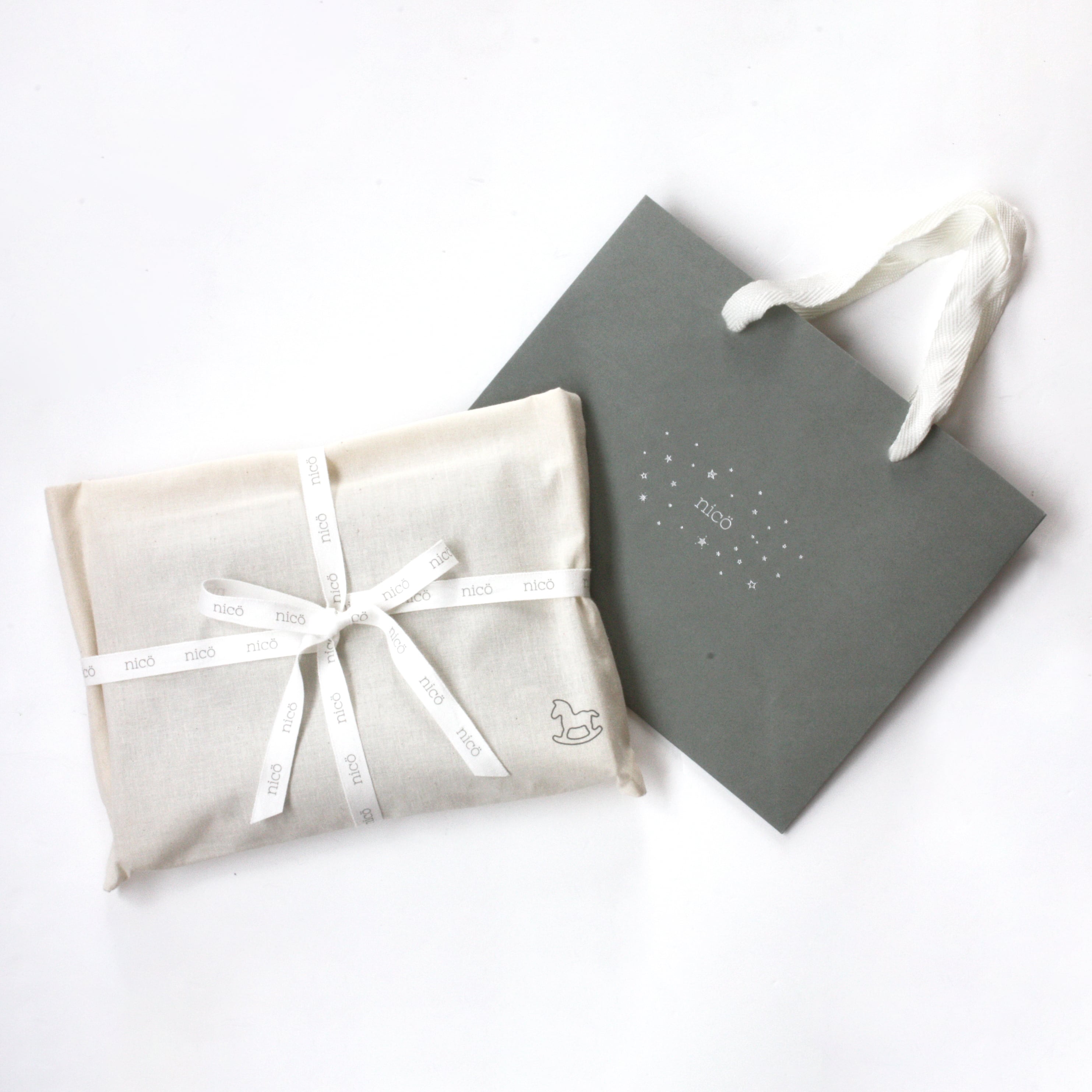 nicö (ニコ) ラッピング用キット【紙袋・巾着布袋・リボン】 | フィル