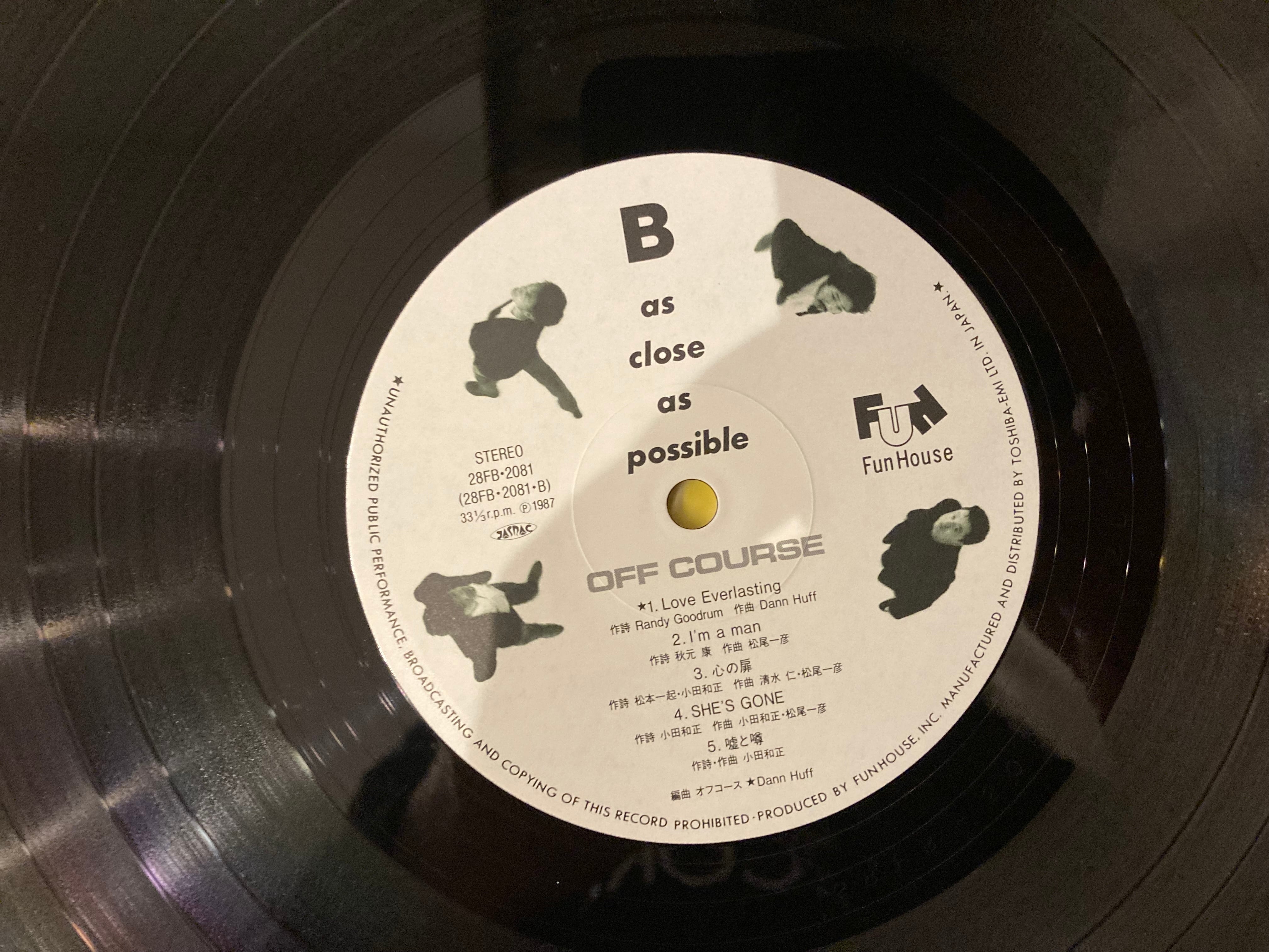 オフコース / as close as possible | sixteen records (シックス