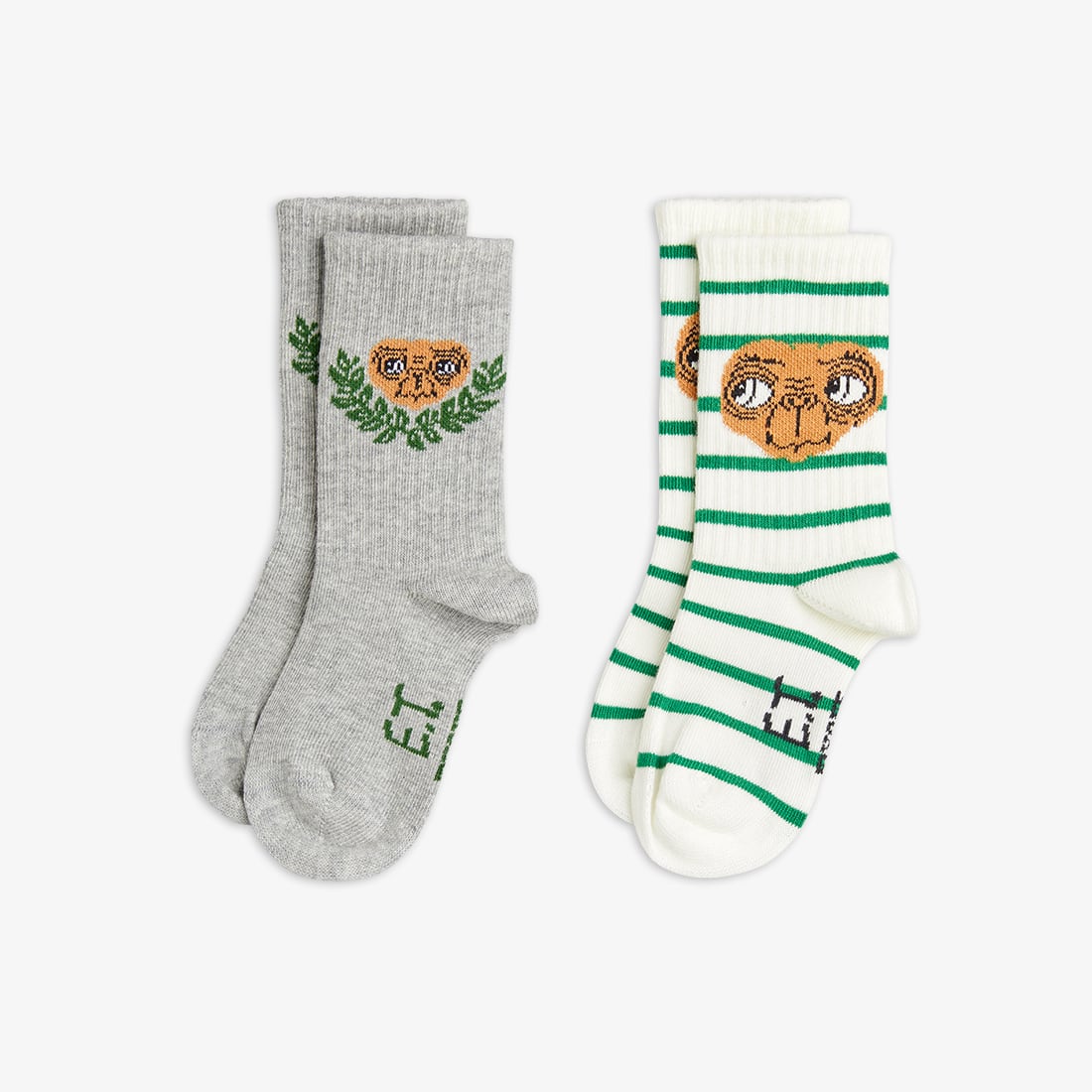 再入荷【26SS pre】minirodini(ミニロディーニ)E.T. 2-pack socks