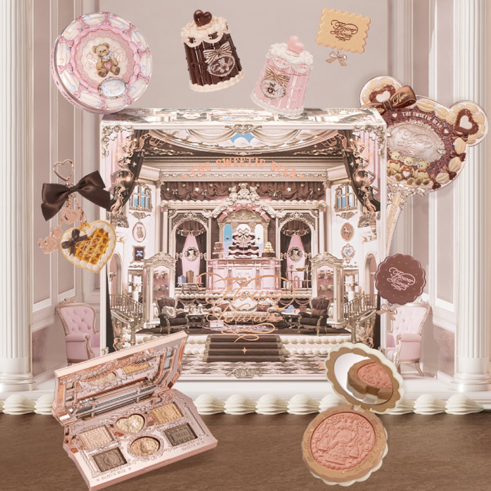 遥ページ フラワーノーズ スウィーティーベア ピンクセレクション