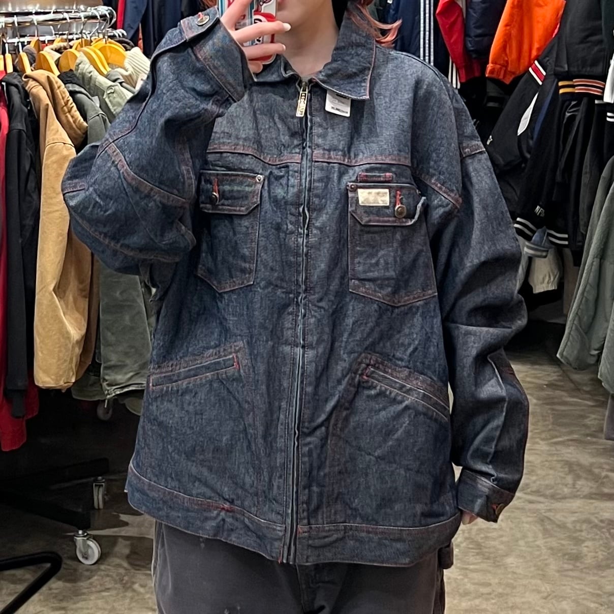 ROCA WEAR/ロカウェア HIPHOP/ヒップホップ デニムジャケット | 古着屋