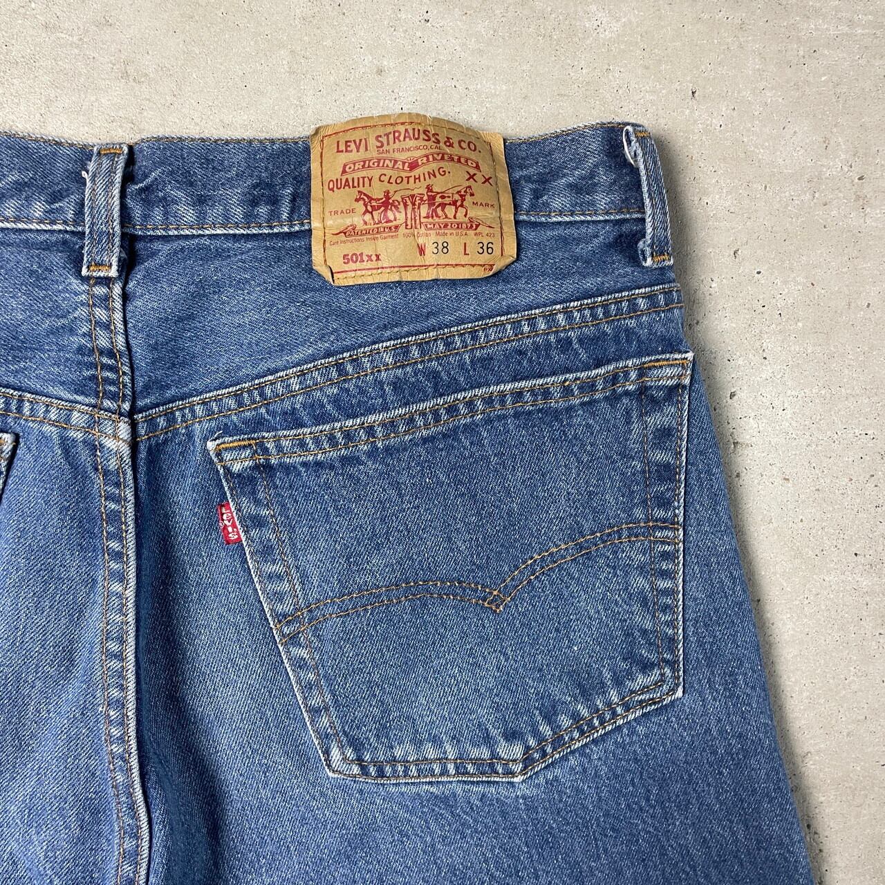 80年代 USA製 Levi's リーバイス 501 ストレート デニムパンツ メンズ