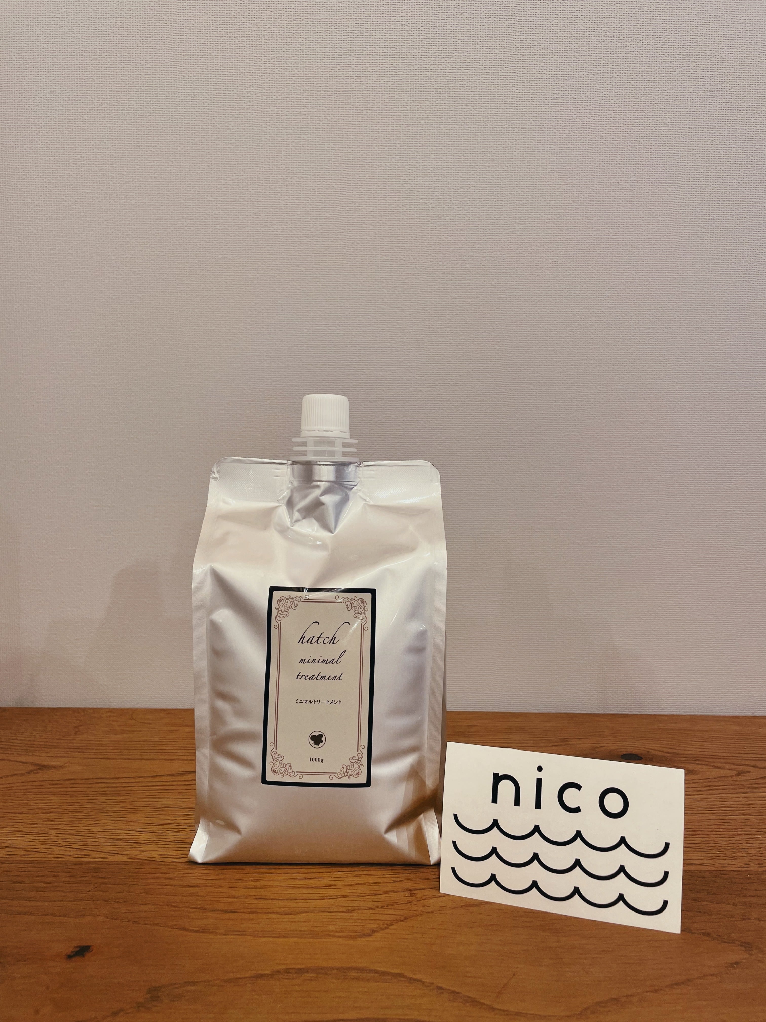 髪質ケア4点セット ミニマルシャンプー＆トリートメント／ハッチ