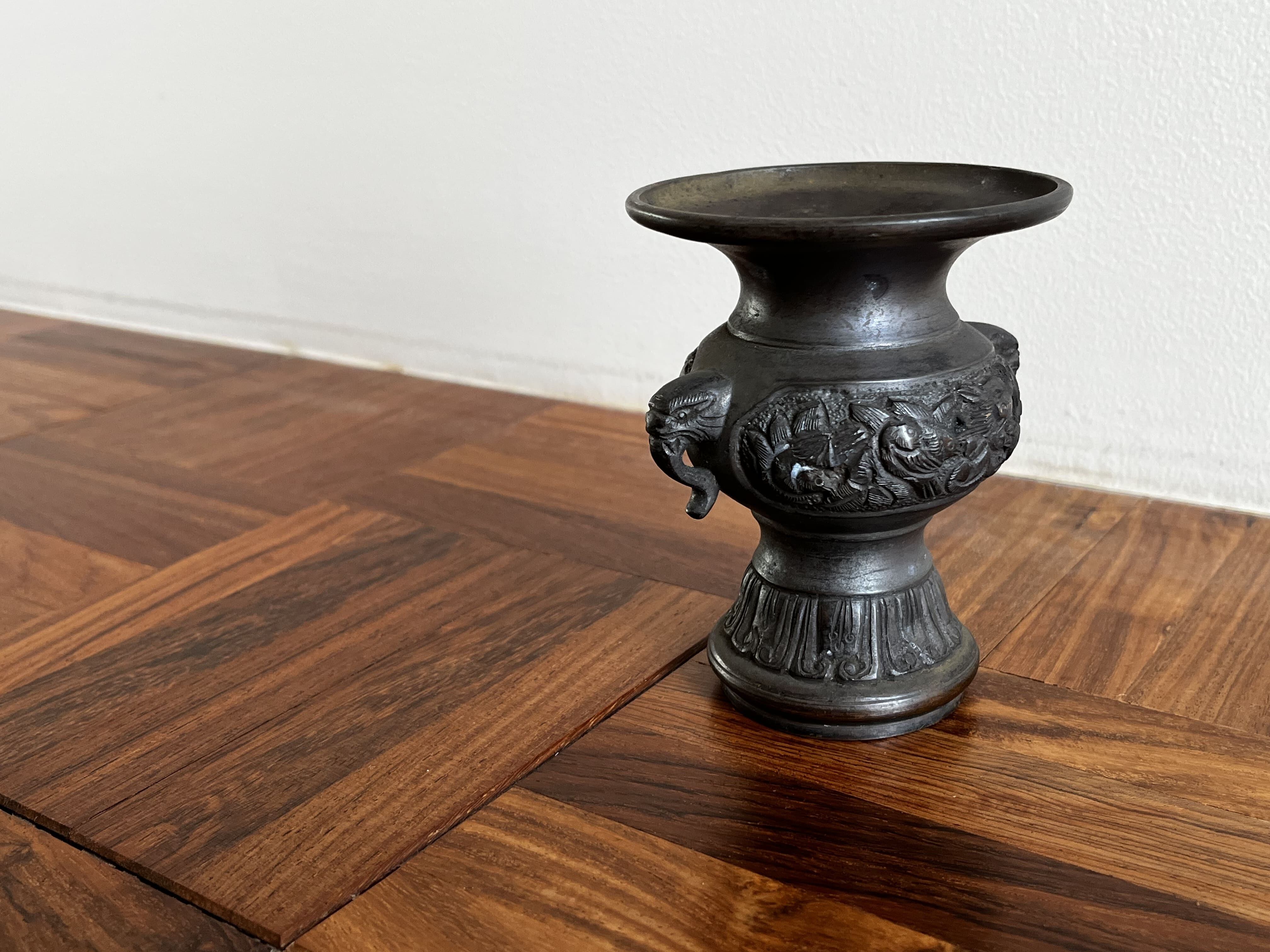 唐金の花瓶 | 道具屋888