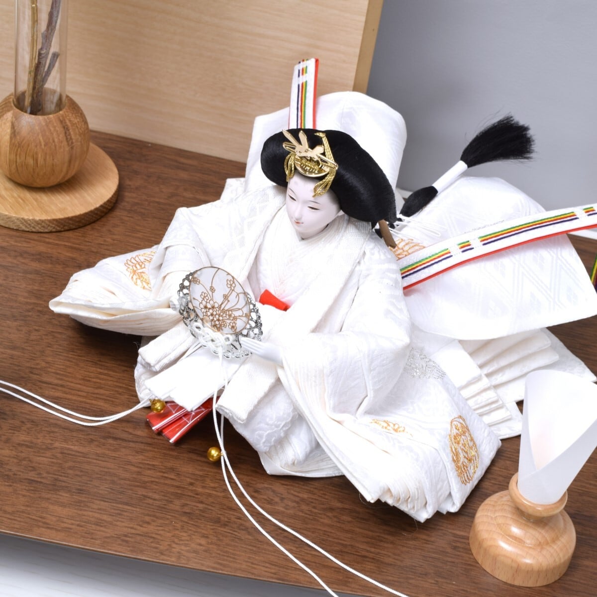 雛人形 親王飾り【白翠】HAKUSUI｜おしゃれ｜モダン｜コンパクト