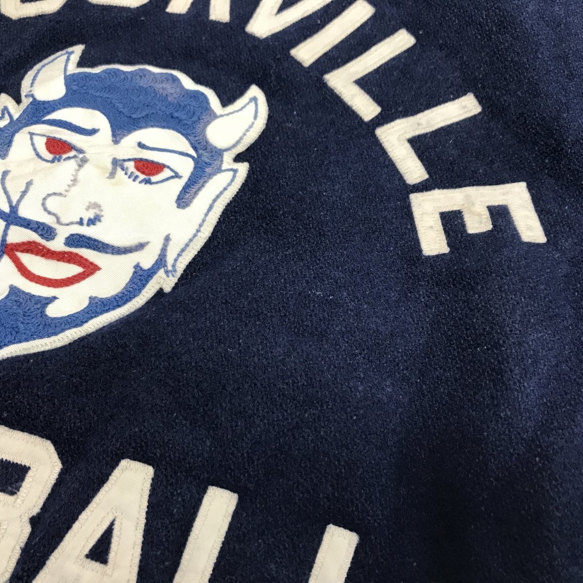 DeLONG デロング スタジャン 90〜 00年代 ウールメルトン DEVIL パッチ