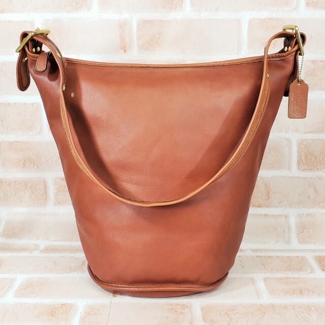 コーチ COACH ☆ クラシック レザー ダッフル ショルダーバッグ A4OK