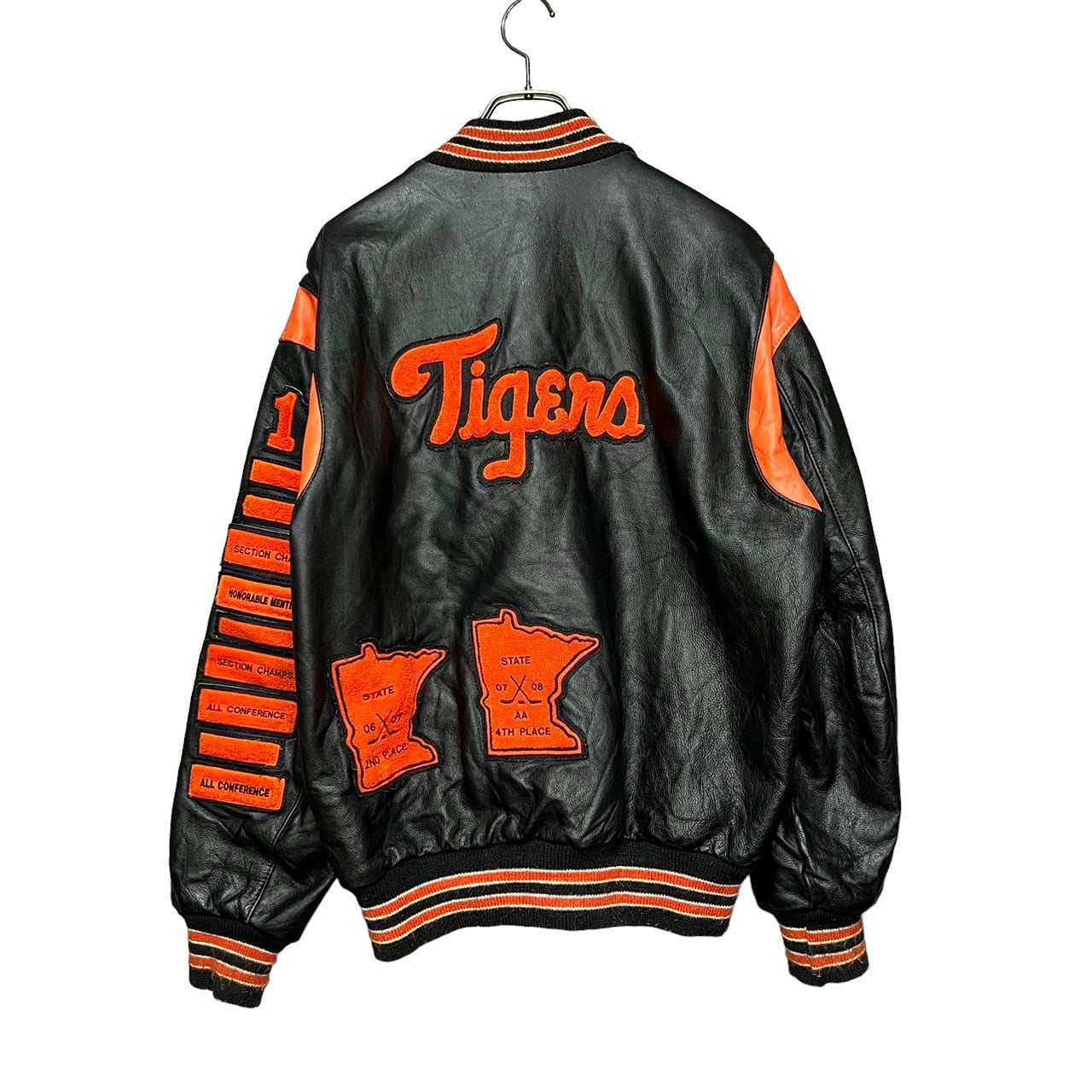 Made in USA】DeLONG レザースタジャン L | 古着屋OLDGREEN