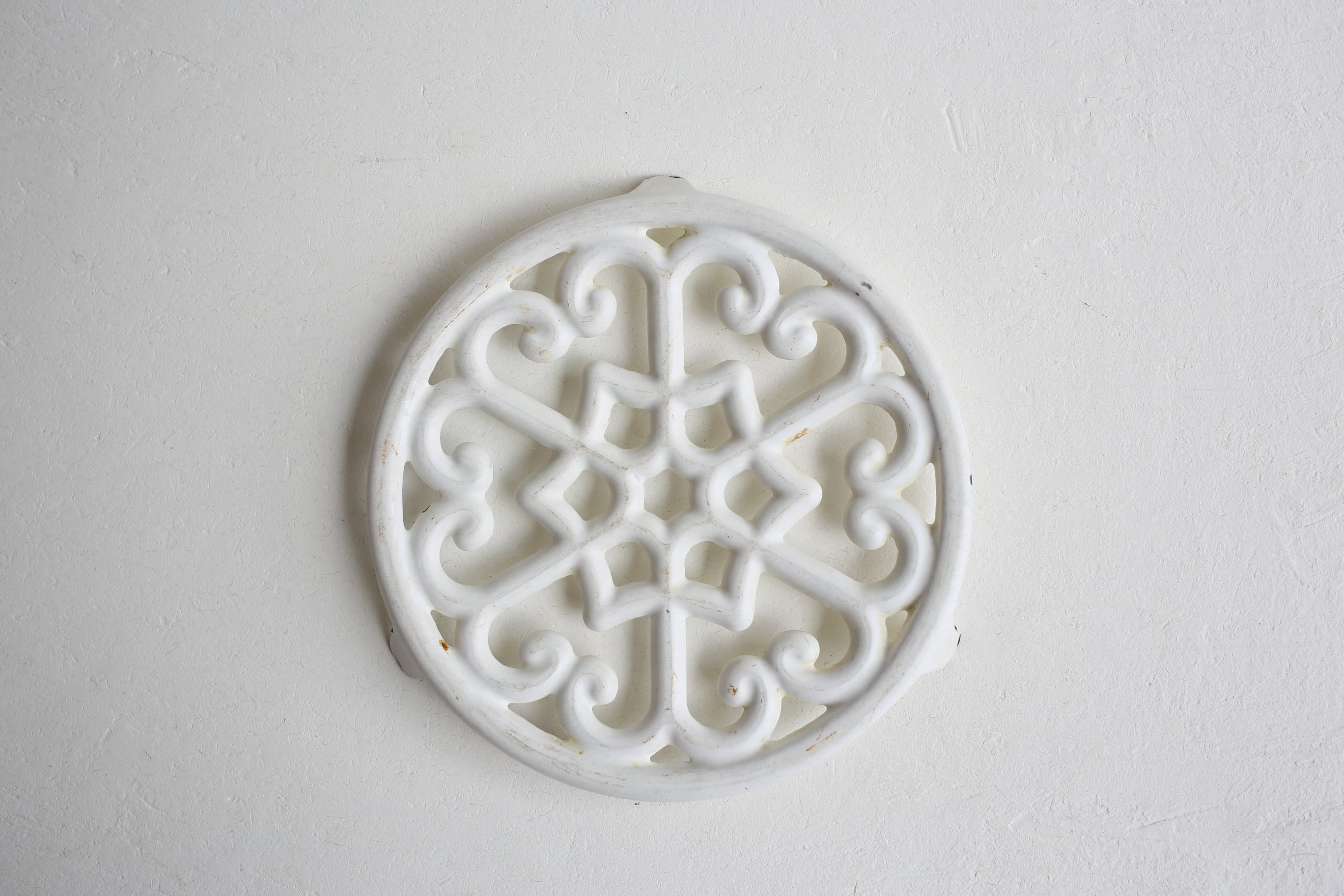 フランス アンティーク ヴィンテージ 鍋敷き トリベット 鋳物 アイアン