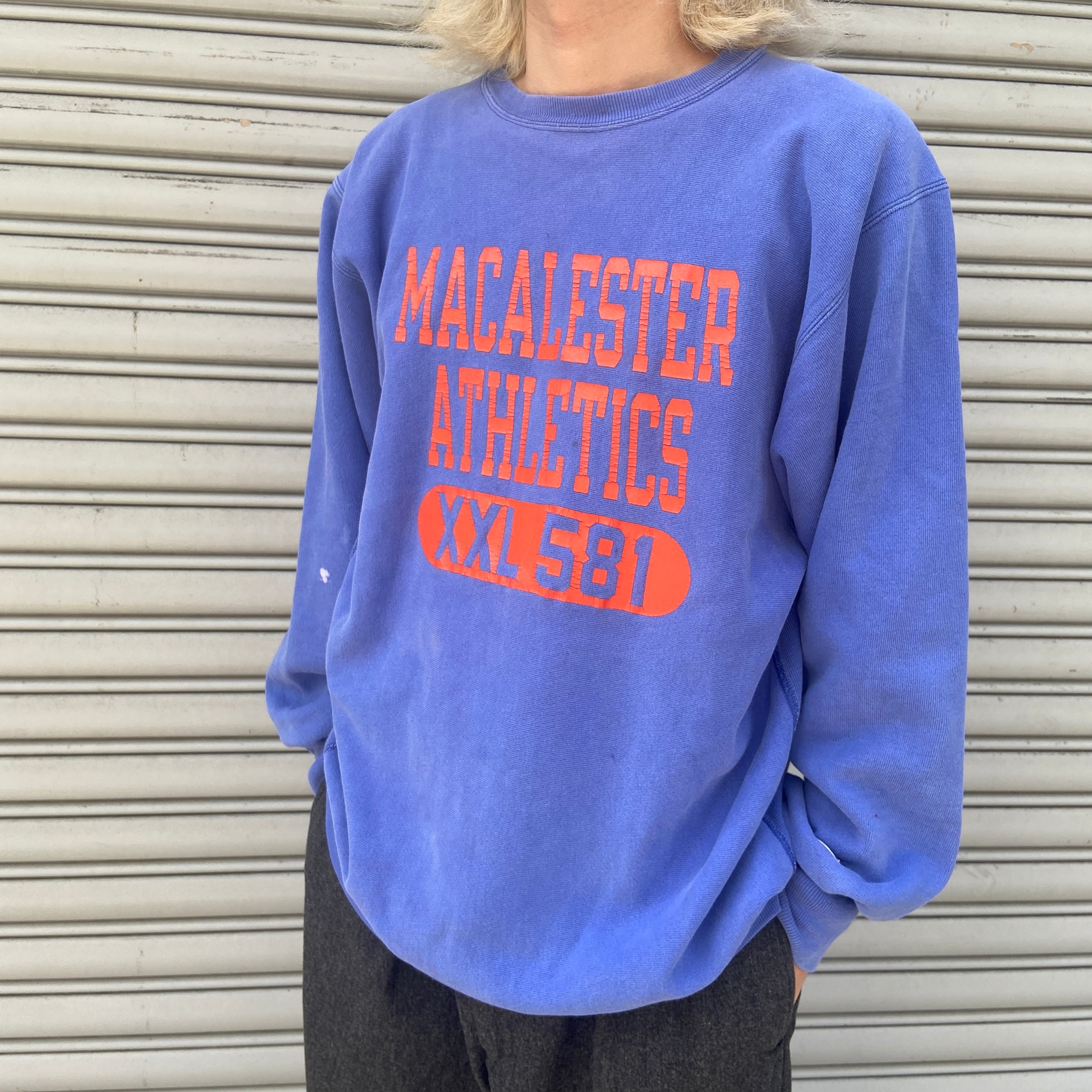 90s チャンピオン 3段カプセル リバースウィーブスウェット カレッジ