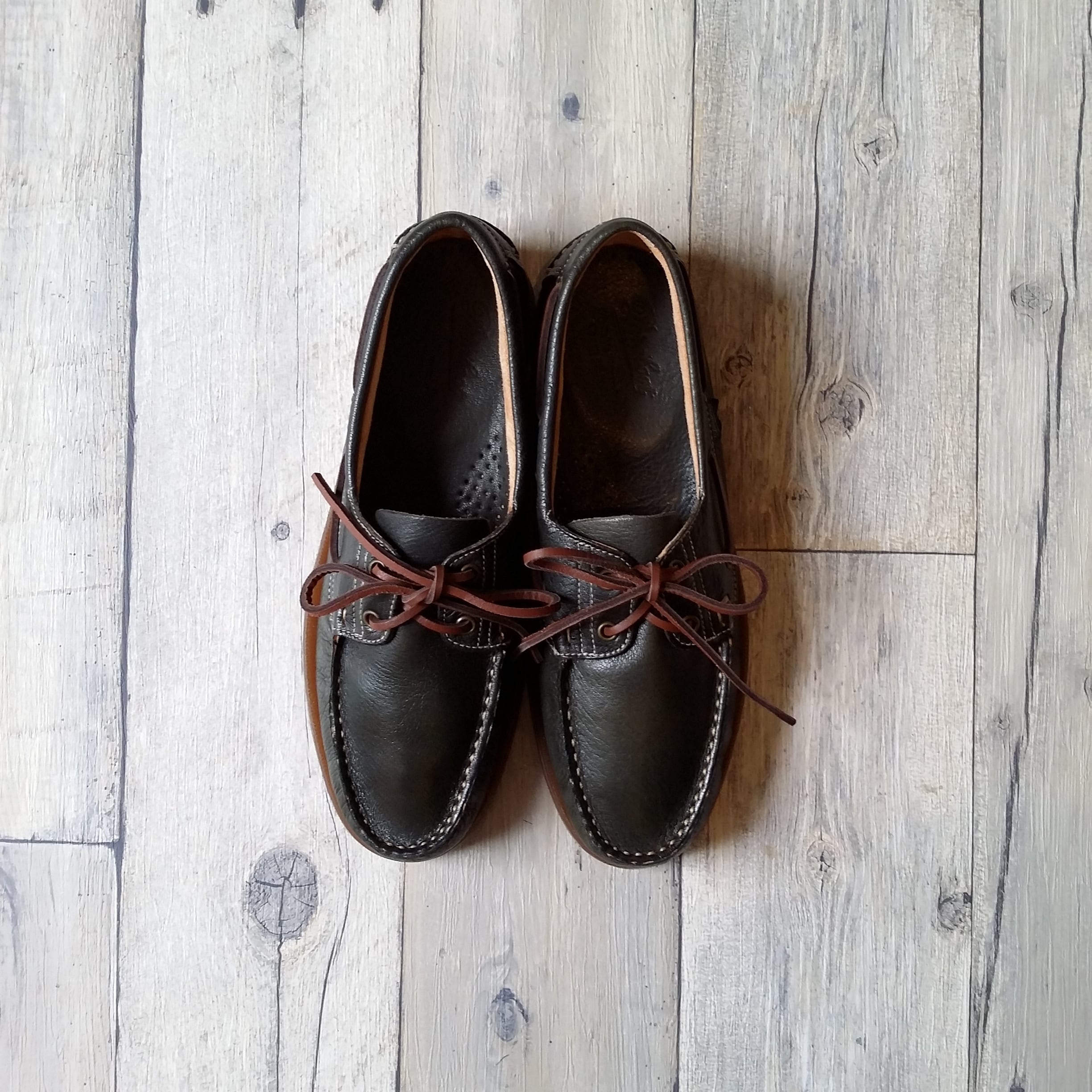 Paraboot - BARTH』パラブーツ鹿革デッキシューズ | differentkm