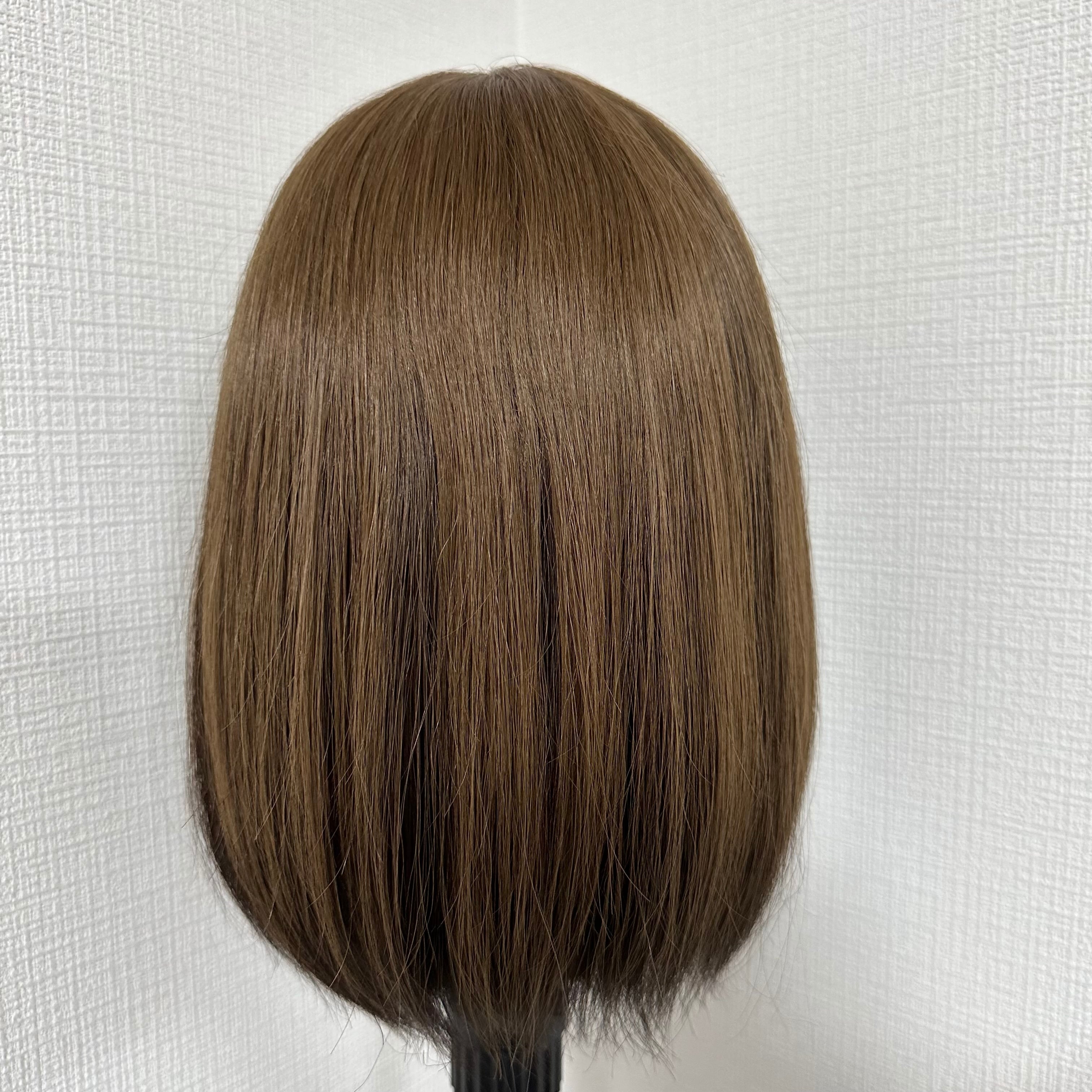 3Dウィッグ 未カット 30cm アンブレラカラー 百合子ウィッグレミー人毛