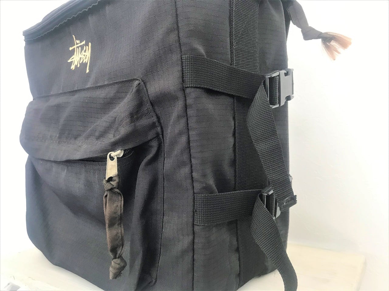 90～2000s Stussy shoulder record bag | AFTER DARK