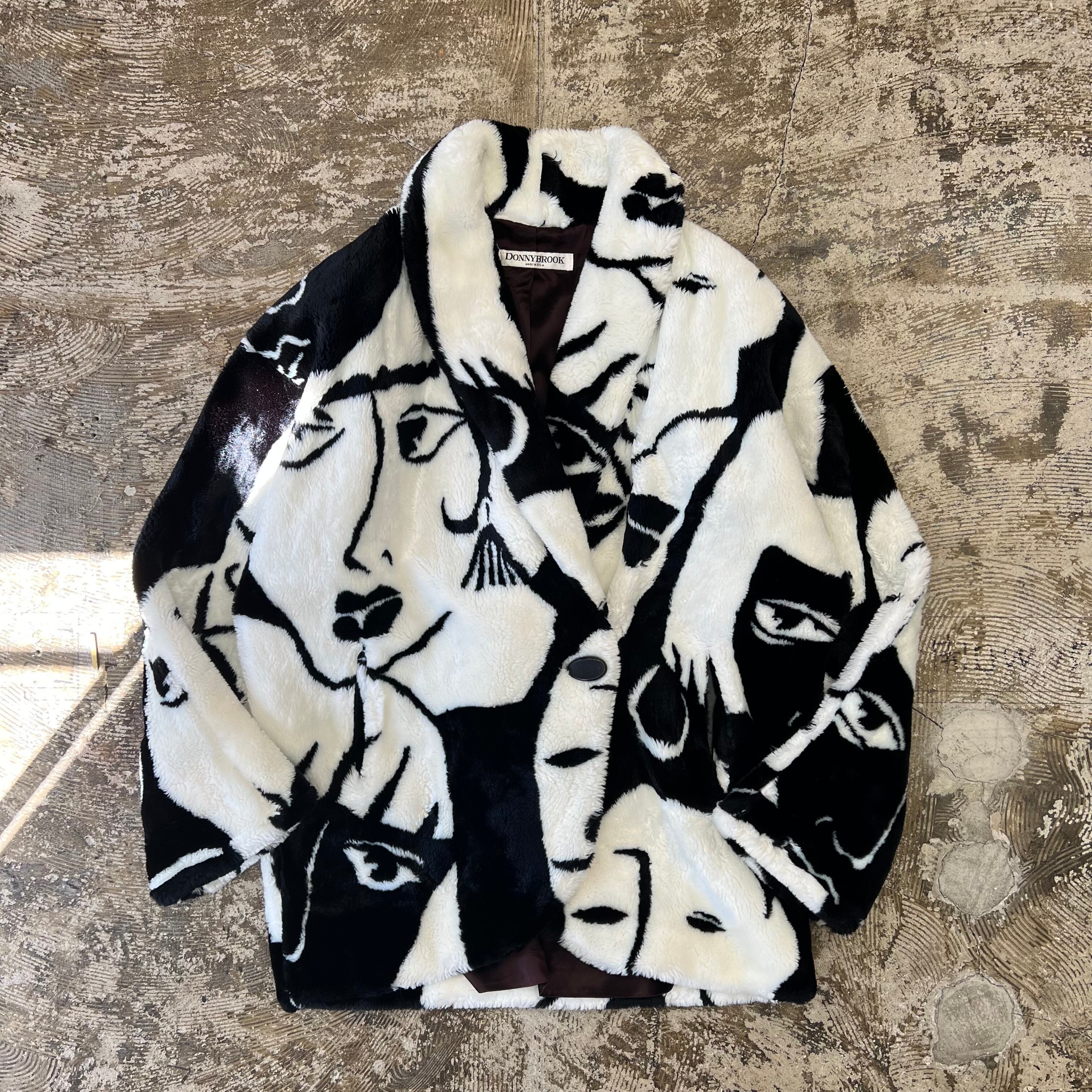 SALE 20％OFF】80's~90's DONNY BROOK フェイクファーコート ファー