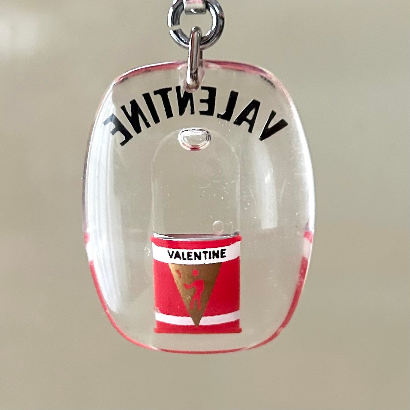 VALENTINE ペンキ 動く ブルボンキーホルダー | ブルボン蚤の市