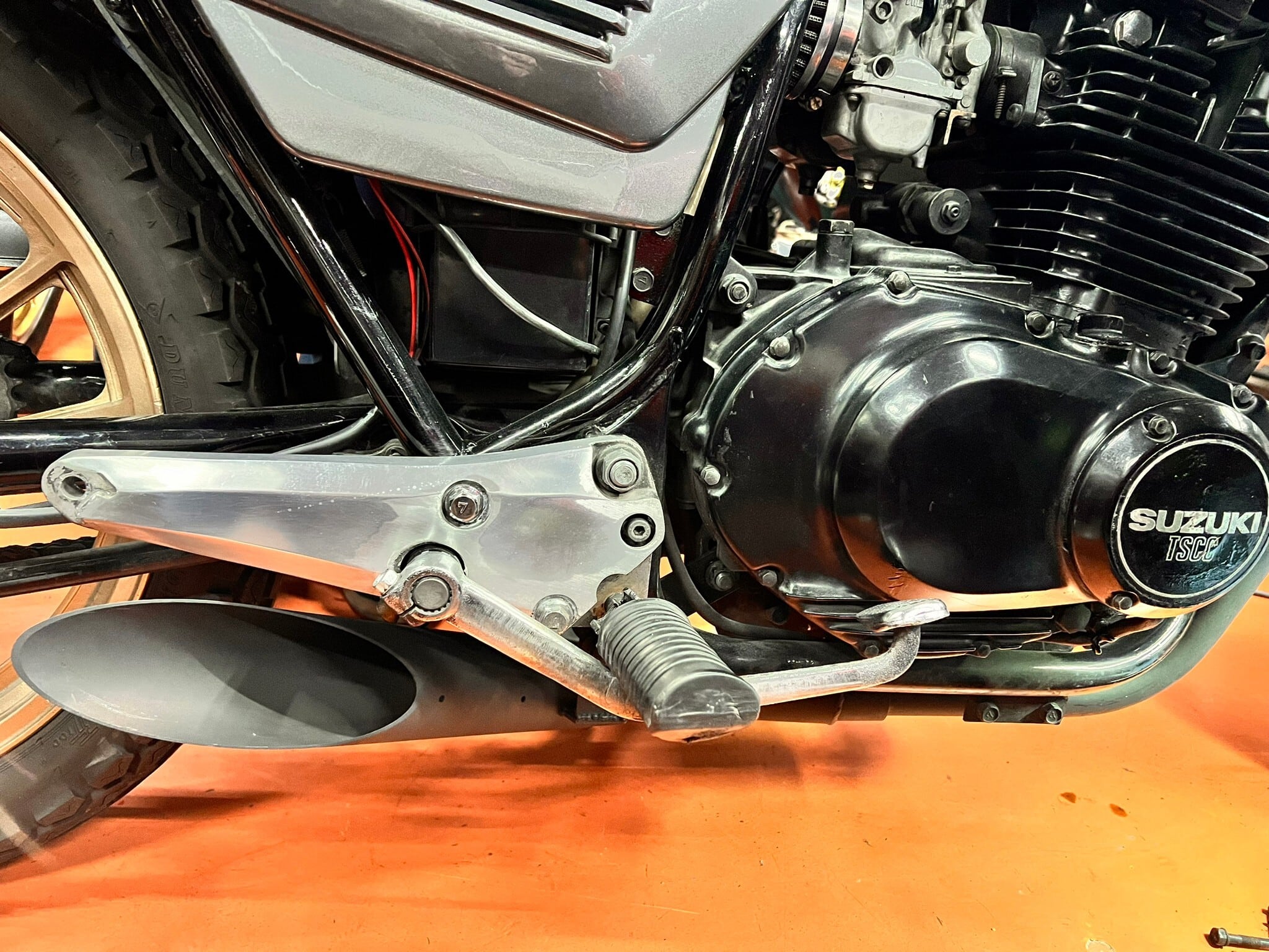 GSX250用 ゴキ ザリ イノカン3 オリジナル マフラー 25イノカン