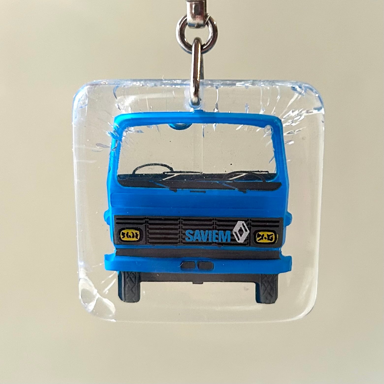 SAVIEM RENAULT ルノー レア 動く トラック ブルボンキーホルダー