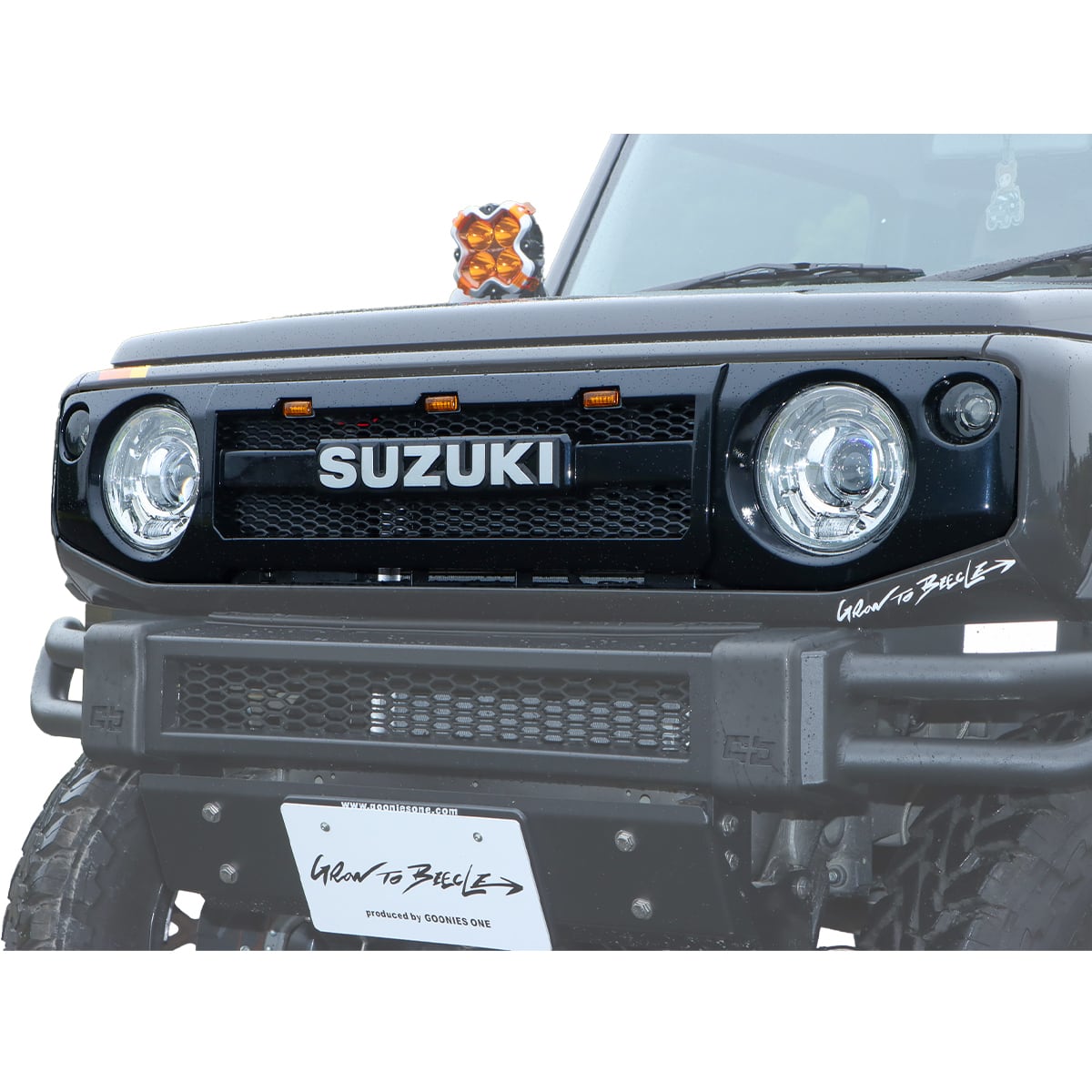 GBフロントグリル 純正グリル付き（IPFポジションランプ・エンブレム