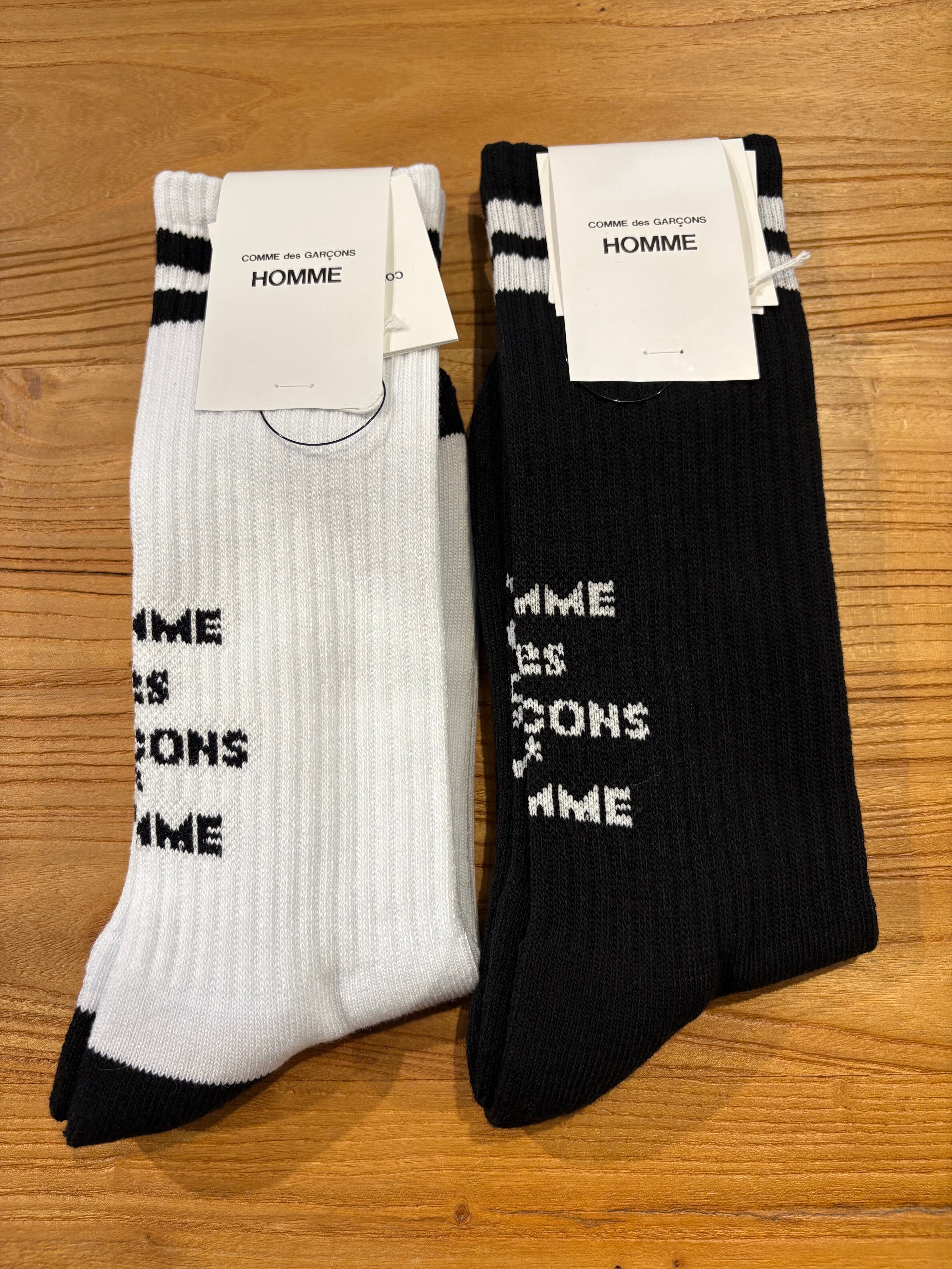 COMME des GARCONS HOMME 綿パイルライン入りソックス | SIX6