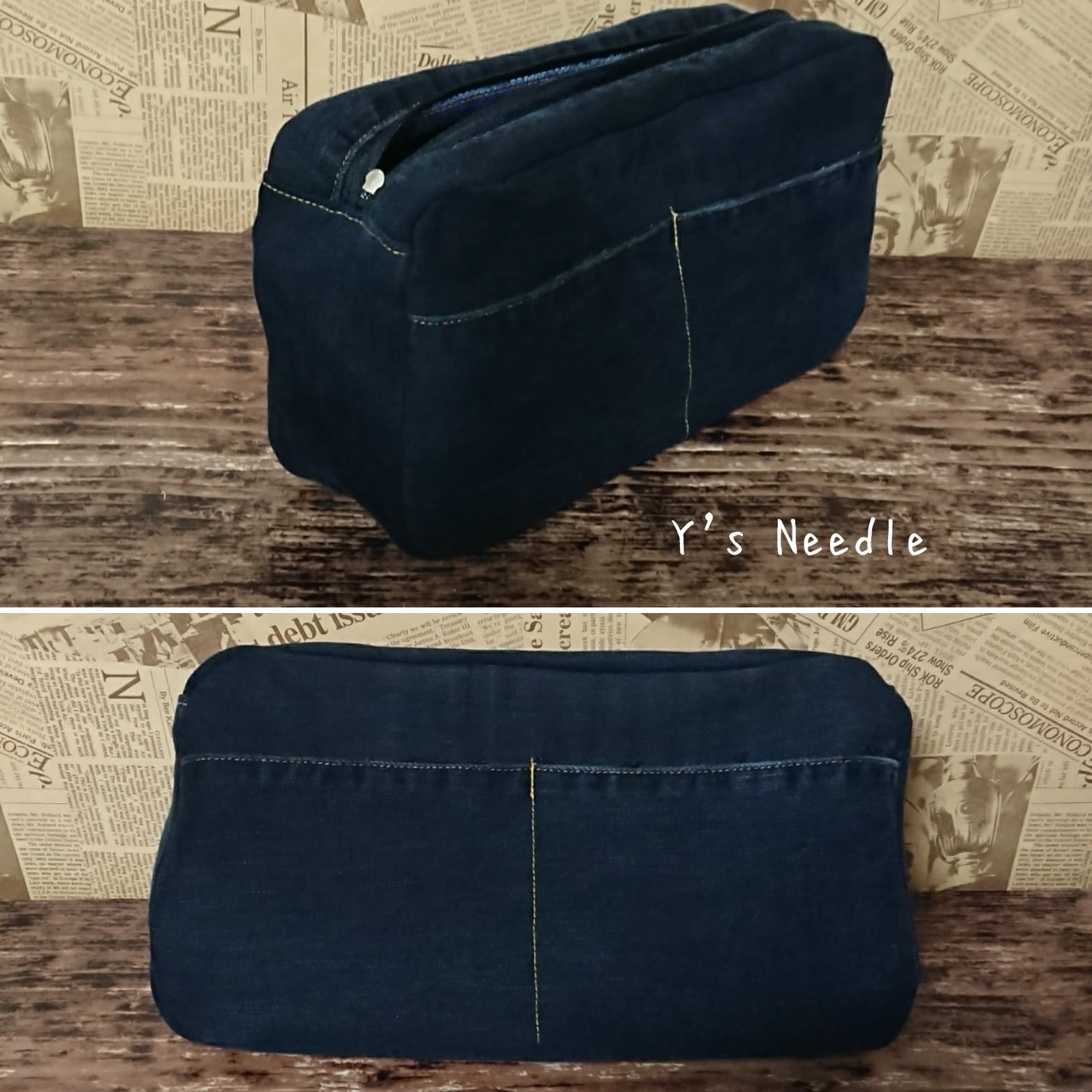 ボディバッグ ウエストポーチ デニムリメイク | Y's Needle