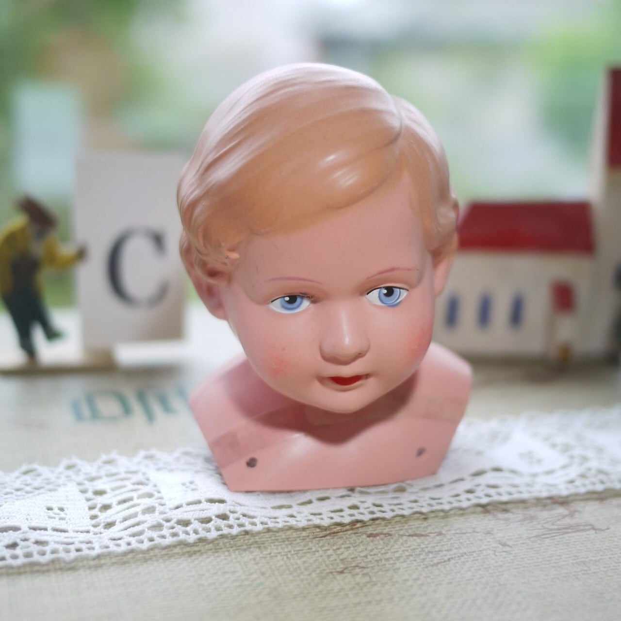 シルトクレート セルロイド人形パーツ大 ドイツアンティークC | こりす