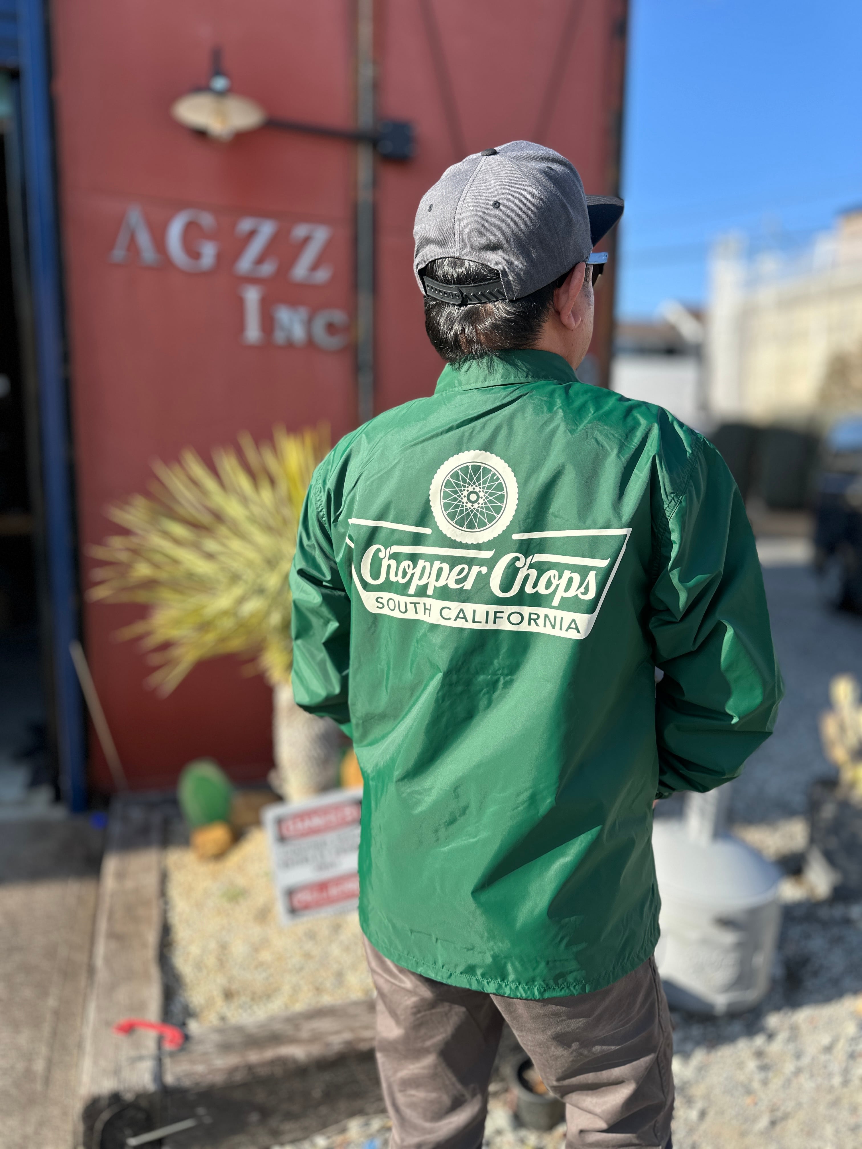 Agzz.Inc】Chopper Chops コーチジャケット アイビーグリーン | Pay ID